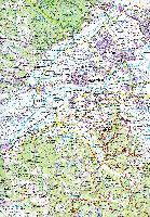 Beispielinhalt (Bild) KOMPASS Wanderkarten-Set 2440 Toscana, Herz der Toskana, Nel cuore della Toscana, Heart of Tuscany (4 Karten) 1:50.000