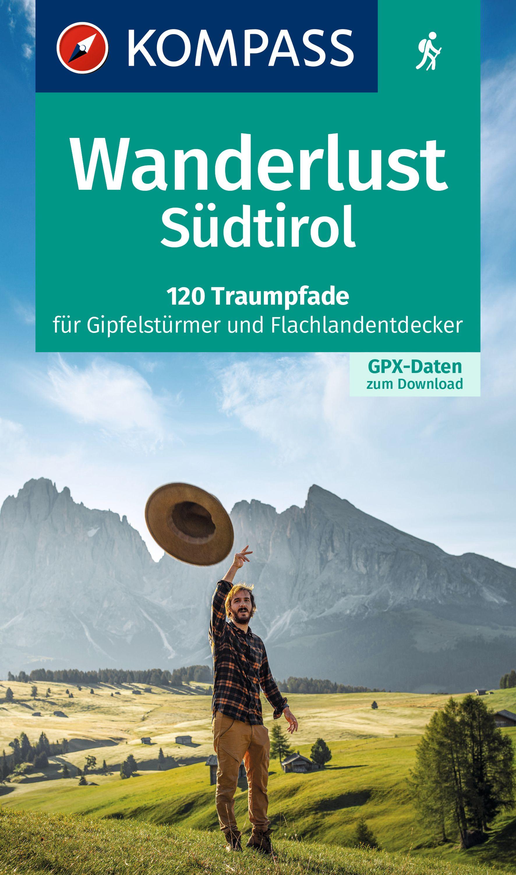 Vorderes Coverbild KOMPASS Wanderlust Südtirol