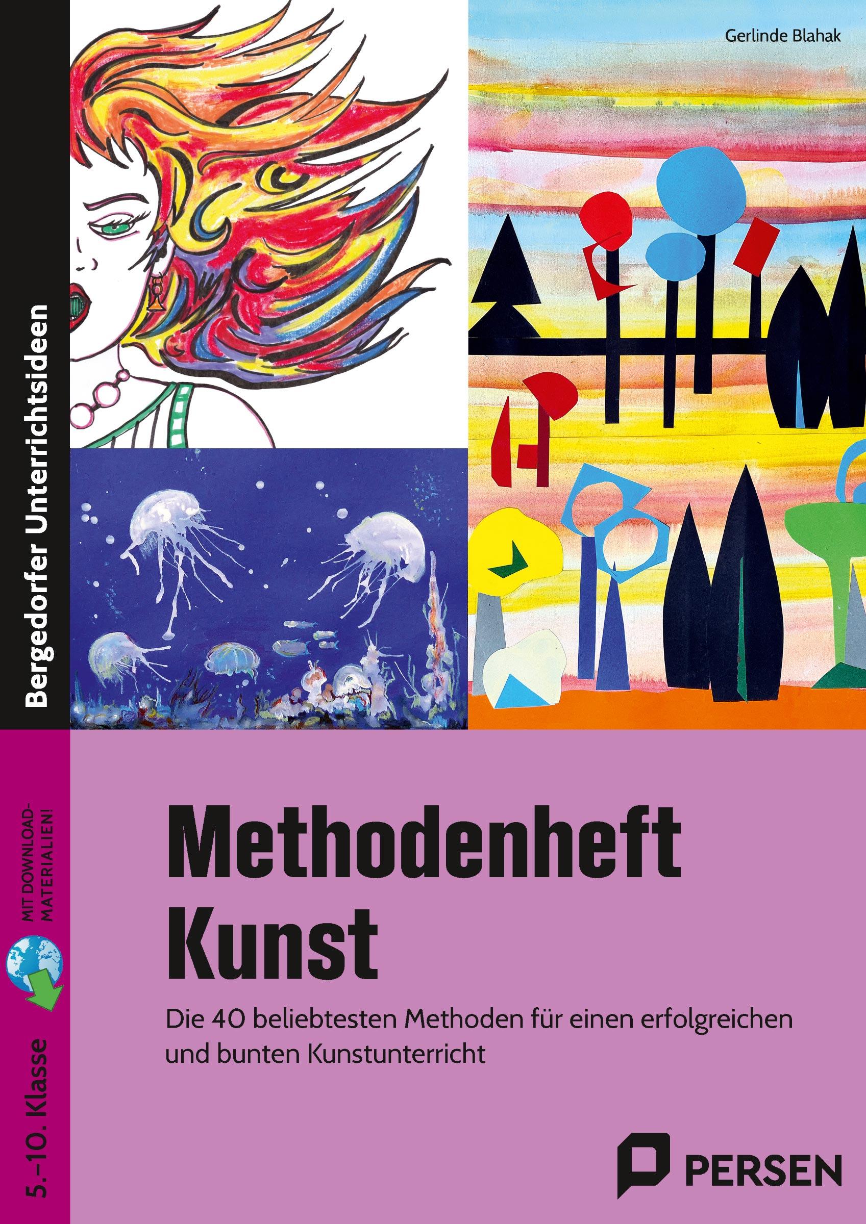 Vorderes Coverbild Methodenheft Kunst in der Sekundarstufe