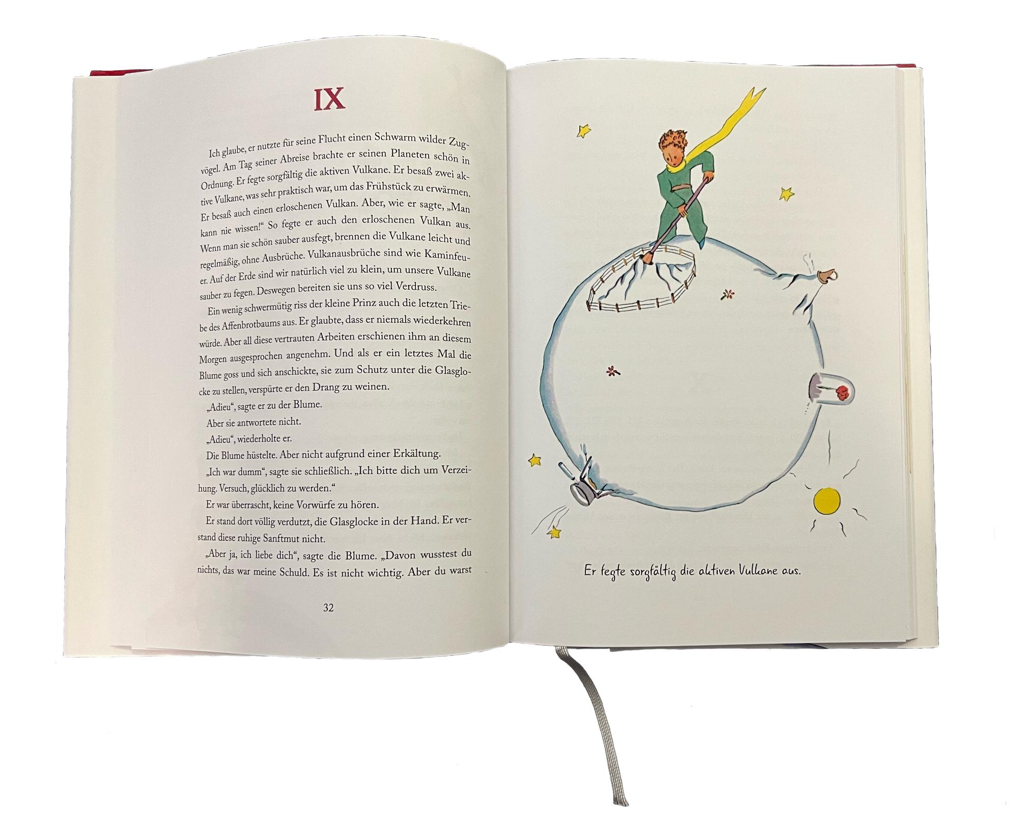 Beispielinhalt (Bild) Der Kleine Prinz (Mit den Originalillustrationen des Autors)