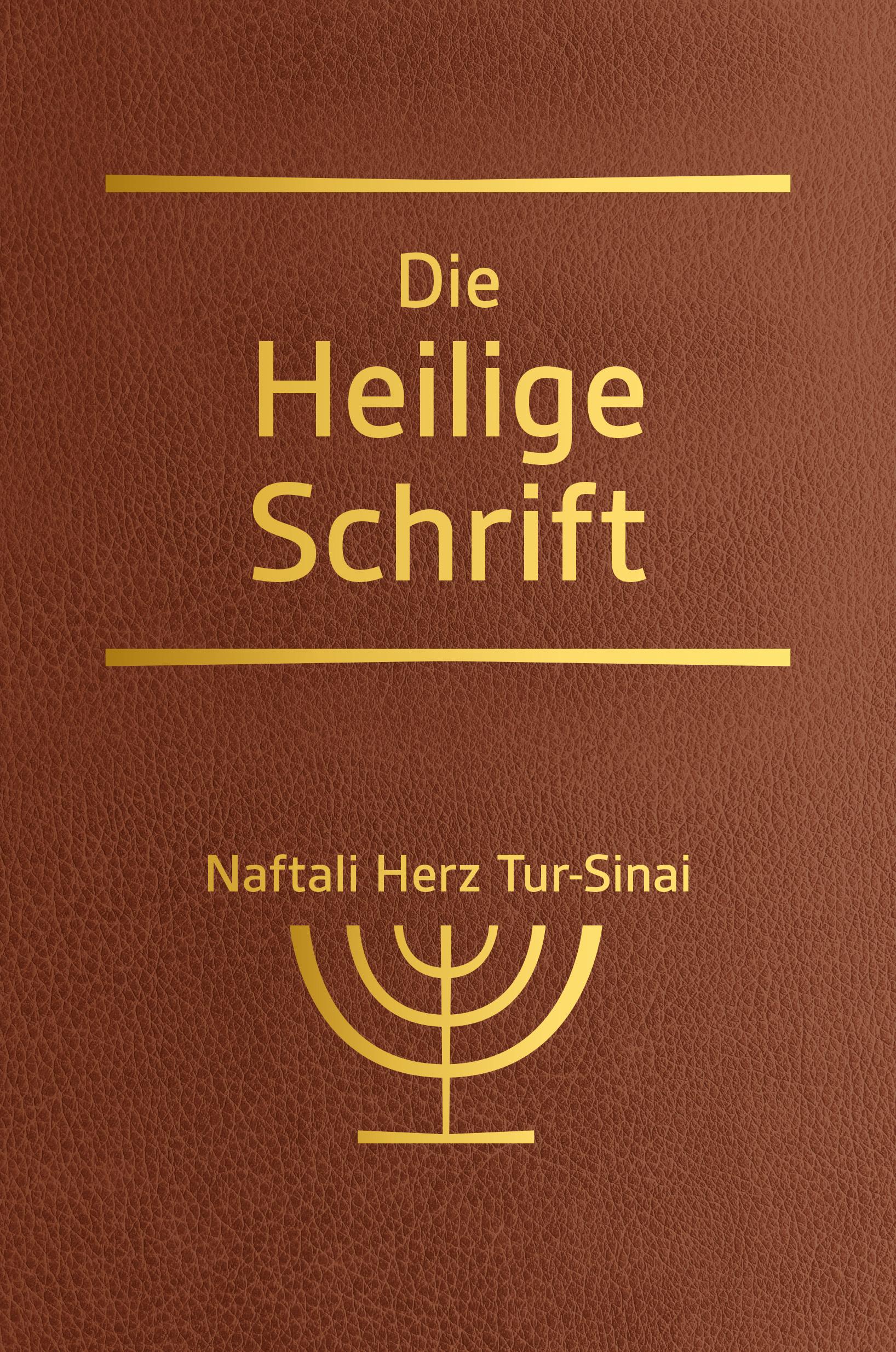 Vorderes Coverbild Die Heilige Schrift