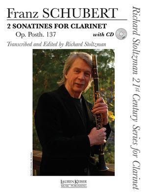 Vorderes Coverbild 2 Sonatines for Clarinet, Op. Post. 137: Richard Stoltzman 21st Century Series for Clarinet Clarinet and P [With CD (Audio)]