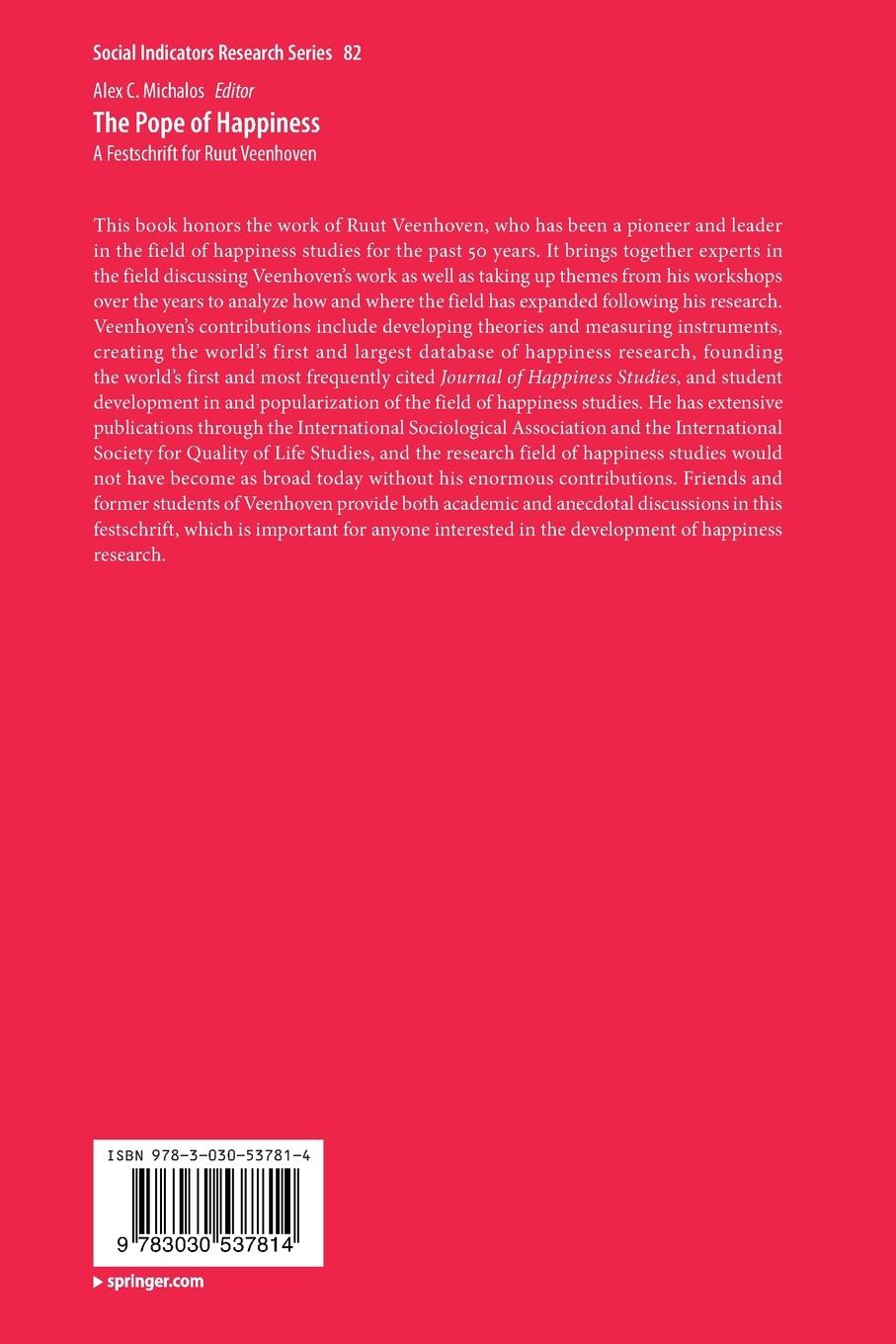 Rückseitencover The Pope of Happiness