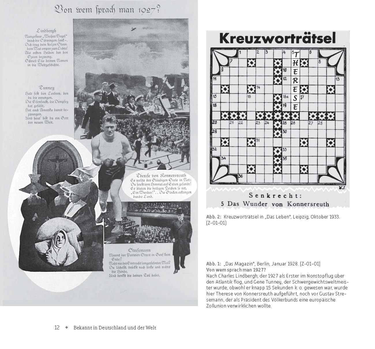 Beispielinhalt (Bild) Resl von Konnersreuth