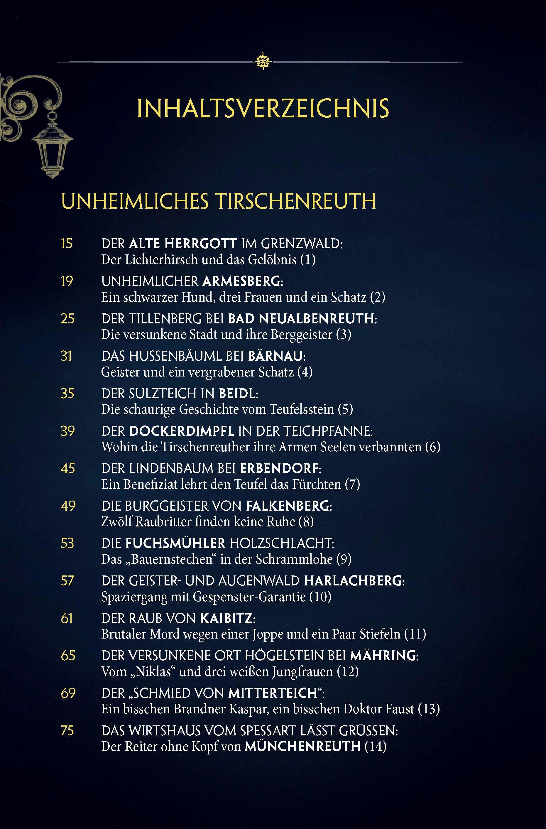 Beispielinhalt (Bild) Von Hexen, Geistern und Verbrechern