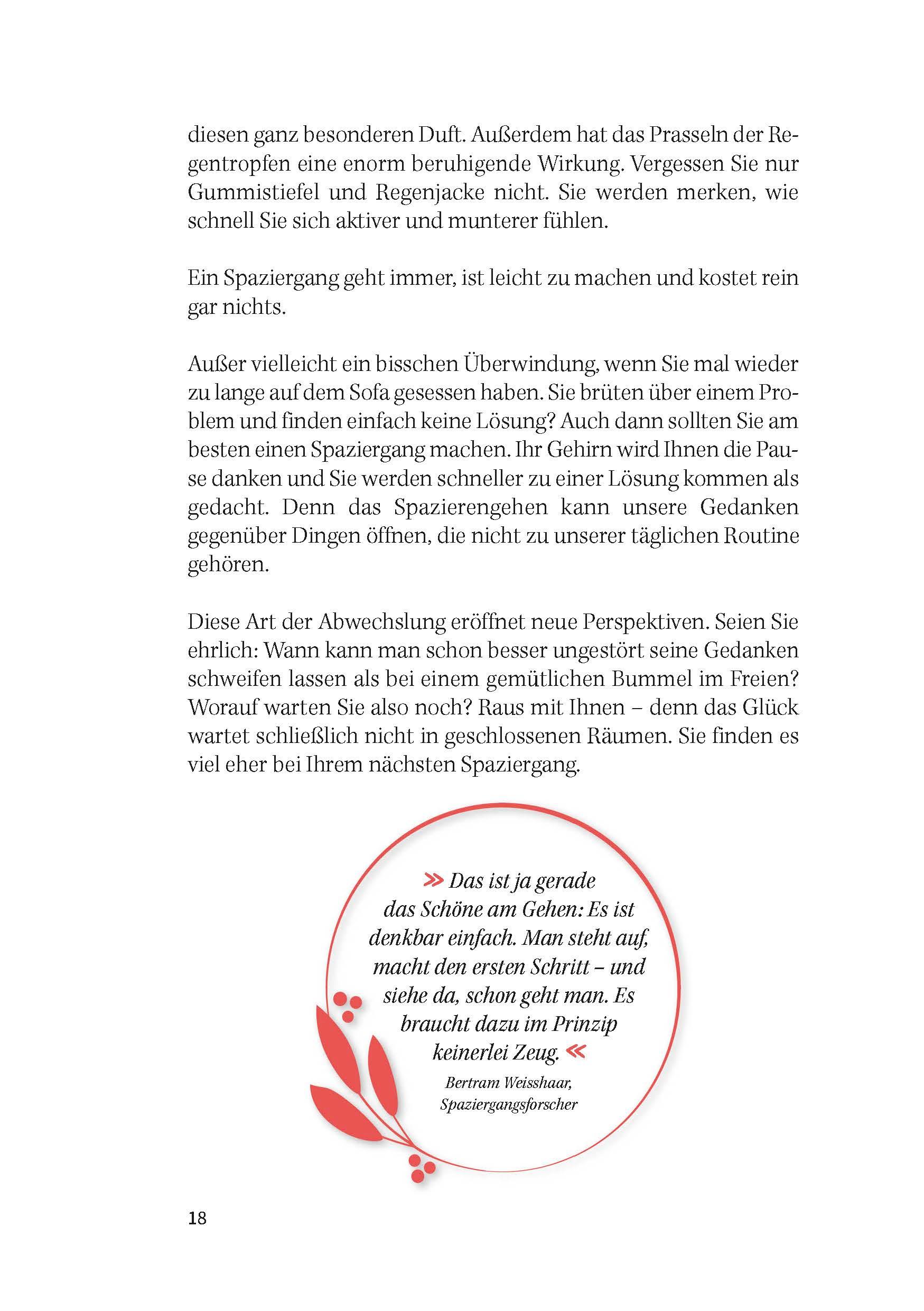 Beispielinhalt (Bild) Glück - Rezepte für mehr Lebensfreude