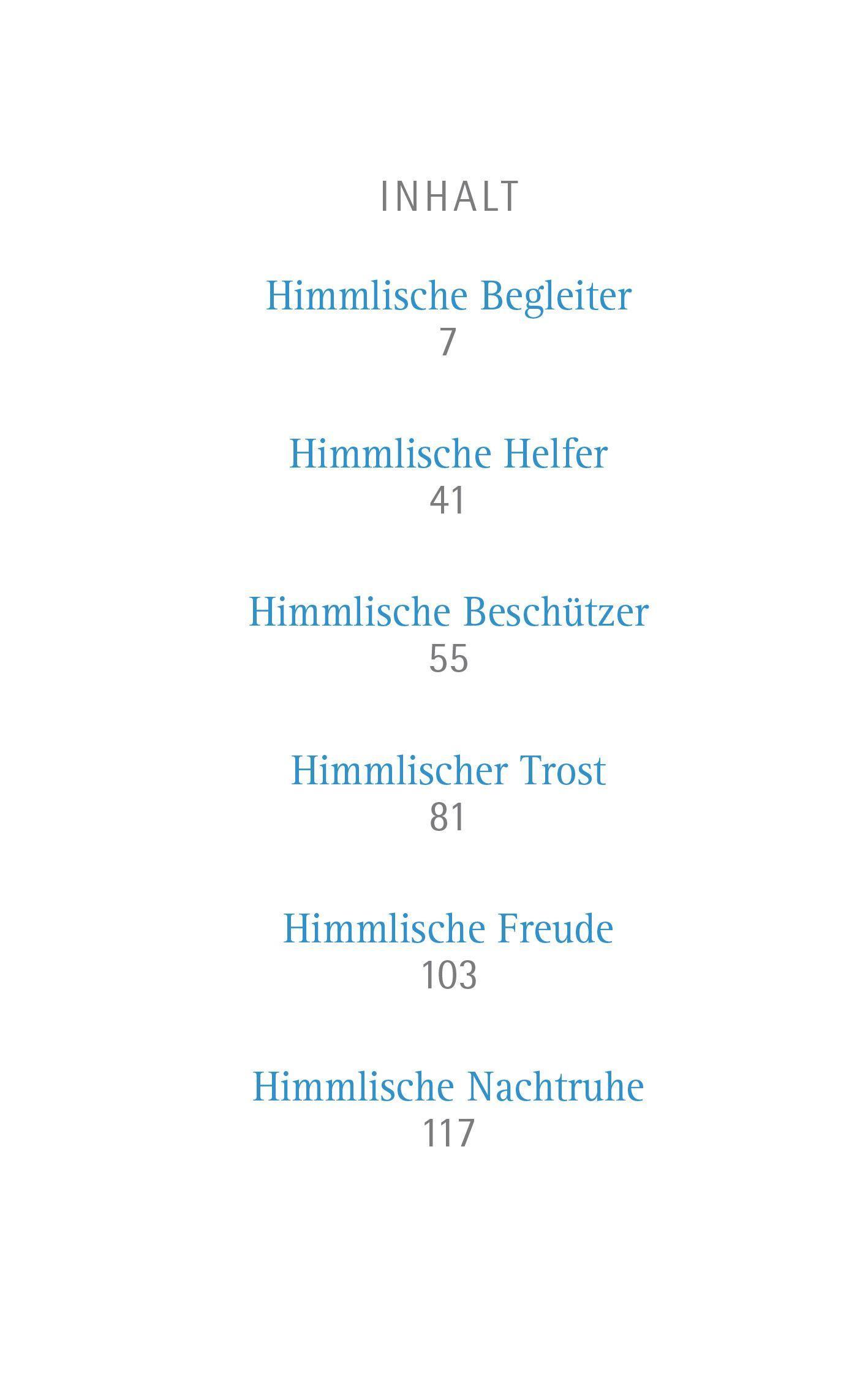 Beispielinhalt (Bild) Schutzengelgebete