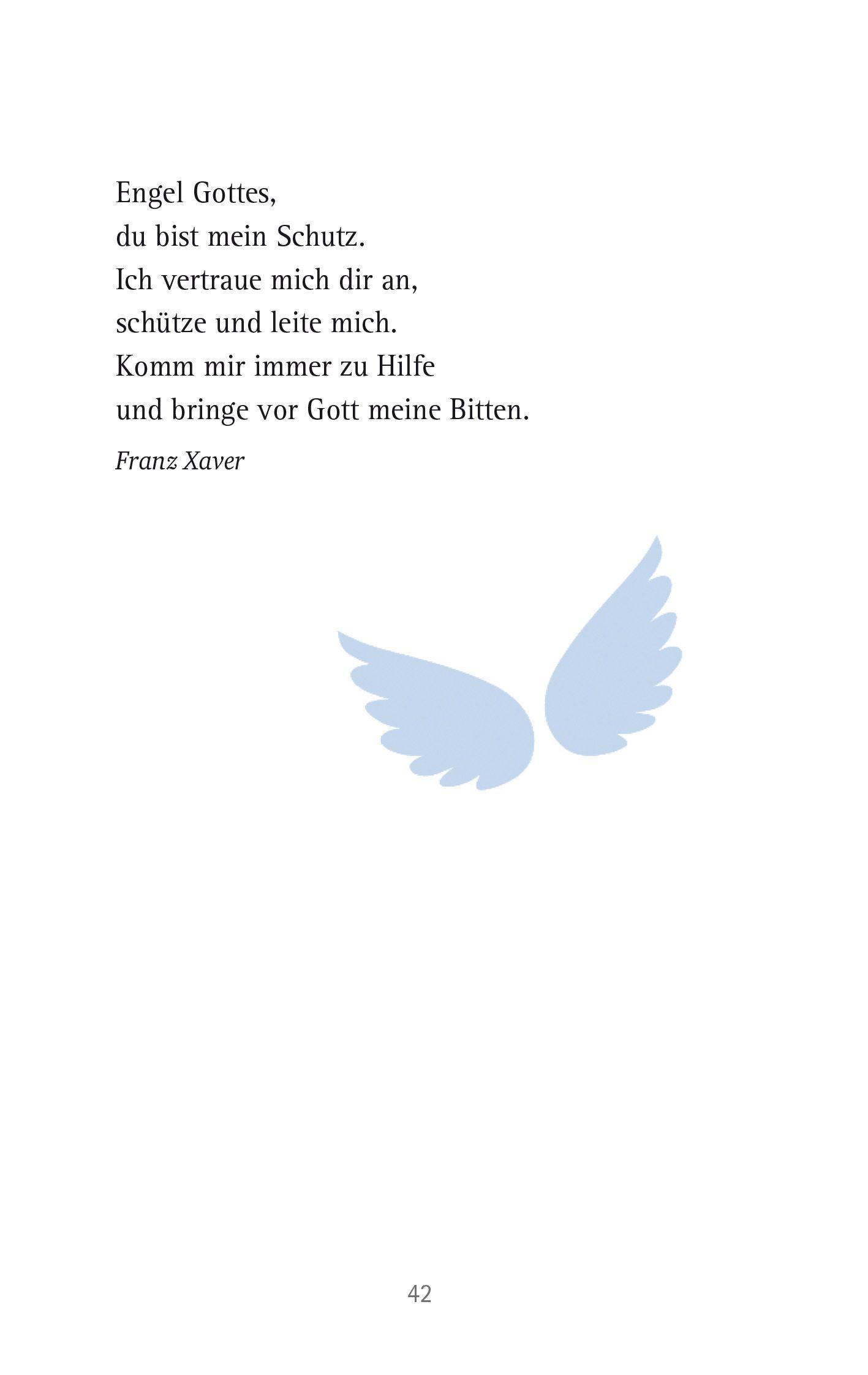 Beispielinhalt (Bild) Schutzengelgebete