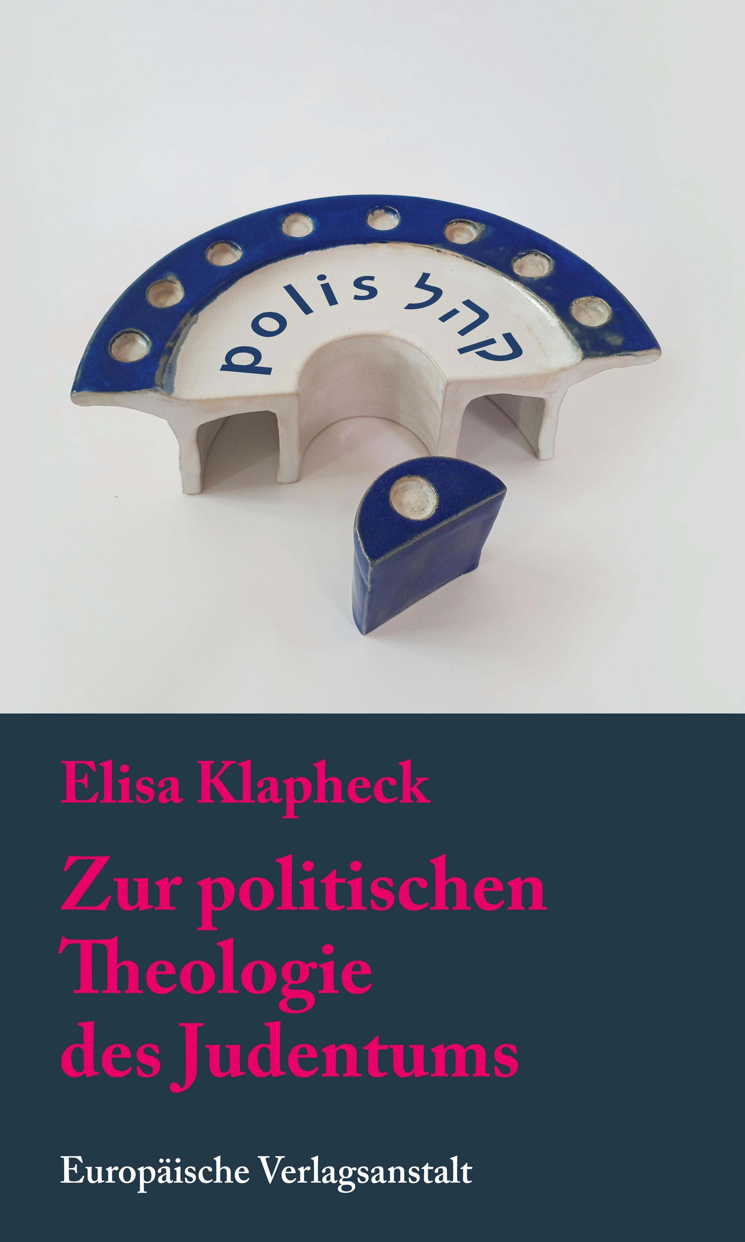 Vorderes Coverbild Zur politischen Theologie des Judentums