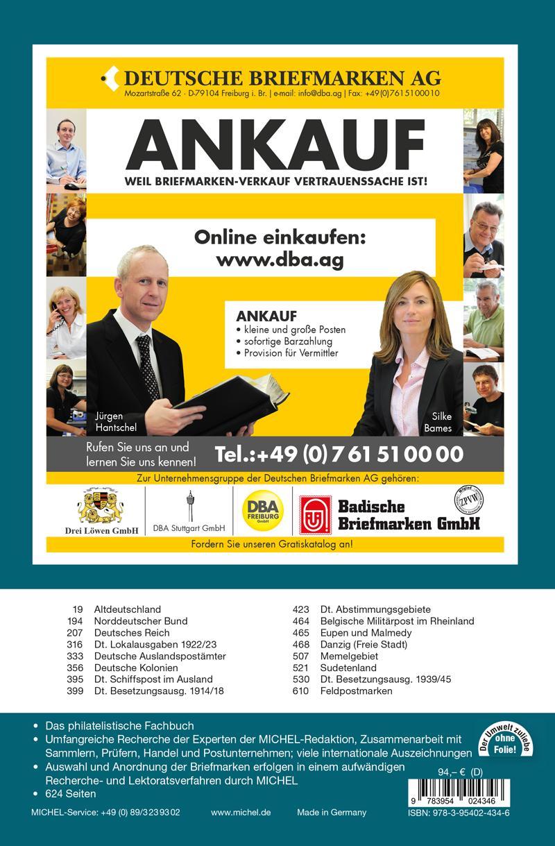 Rückseitencover Briefe Deutschland 2023