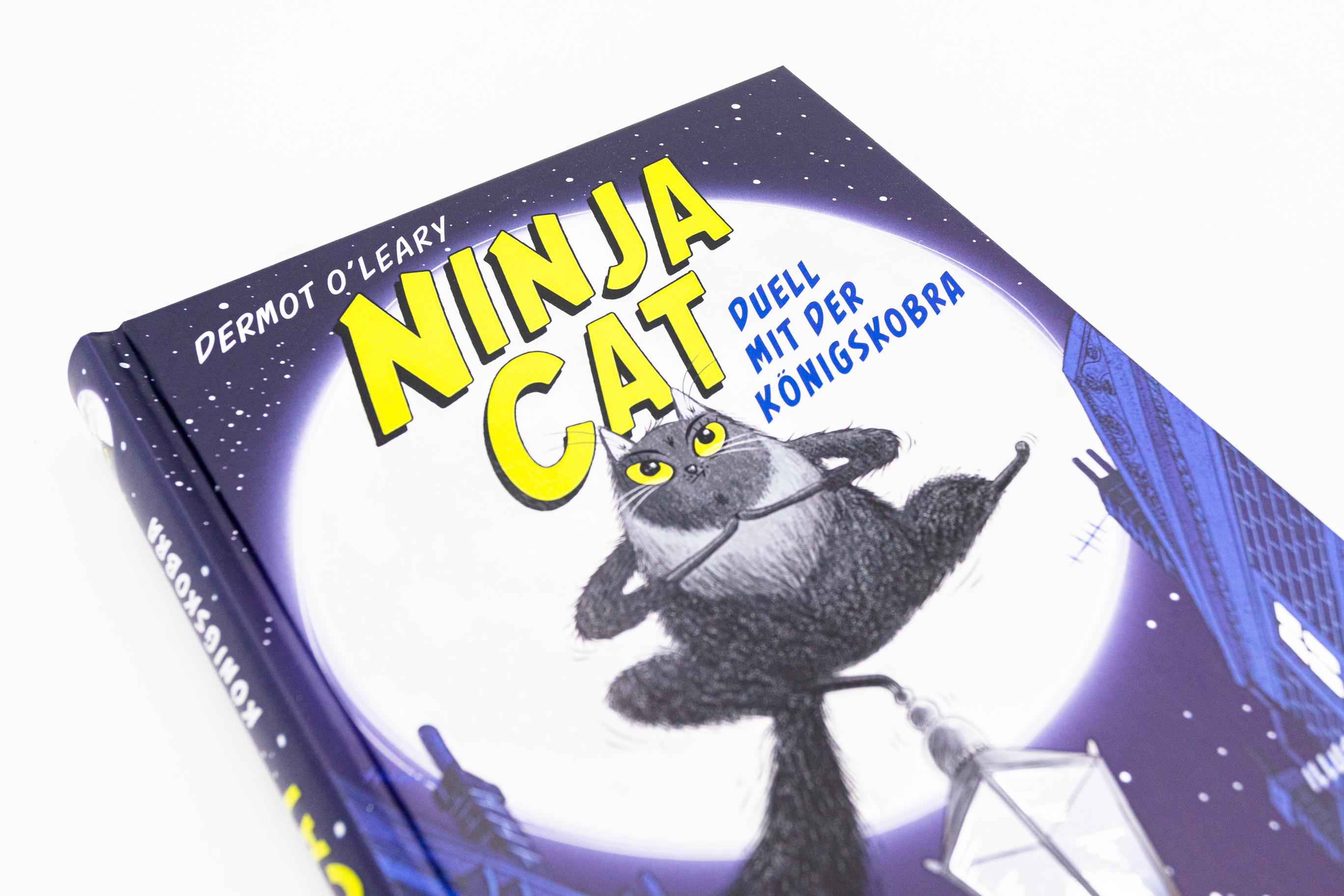 Beispielinhalt (Bild) Ninja Cat (Band 1) - Duell mit der Königskobra