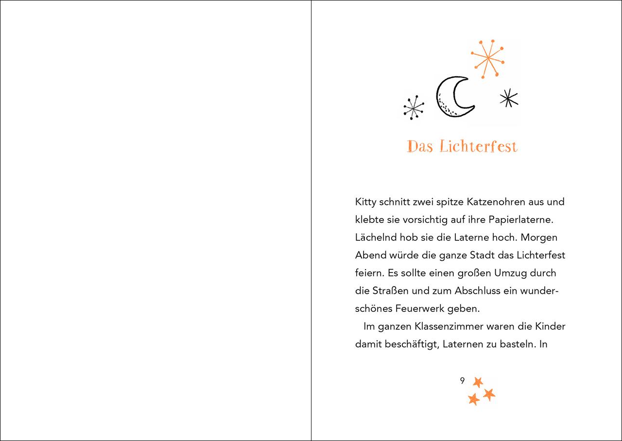 Beispielinhalt (Bild) Kitty (Band 5) - Verbrecherjagd bei Vollmond