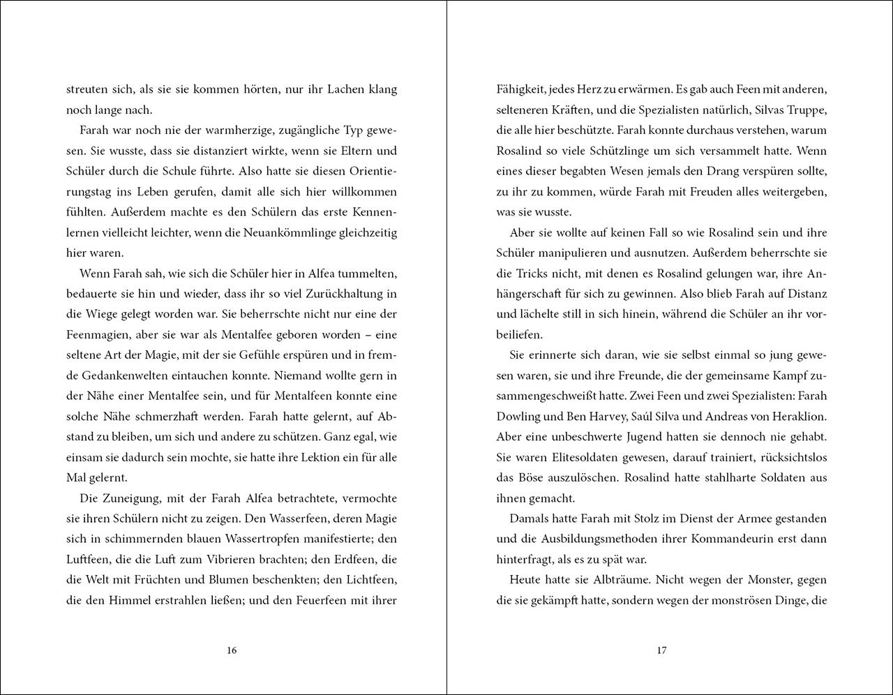 Beispielinhalt (Bild) Fate - The Winx Saga (Band 2) - Ein Feuer wird entfacht