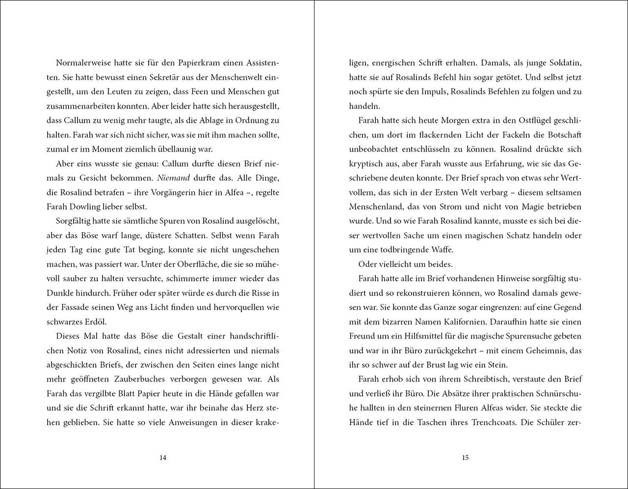 Beispielinhalt (Bild) Fate - The Winx Saga (Band 2) - Ein Feuer wird entfacht