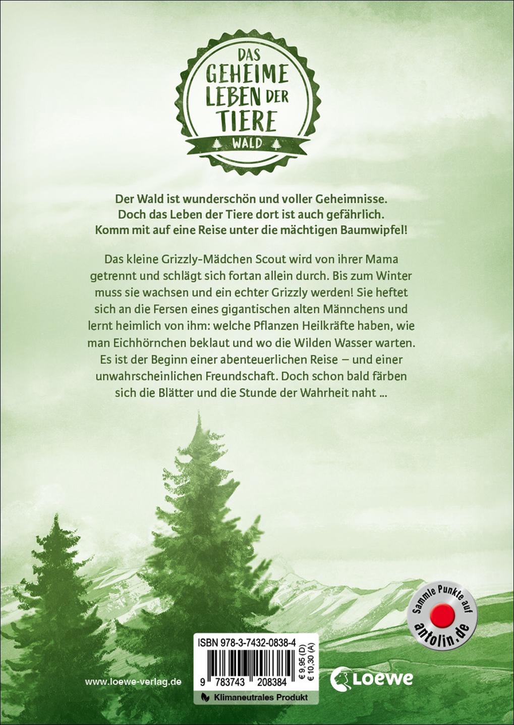 Rückseitencover Das geheime Leben der Tiere (Wald) - König der Bären