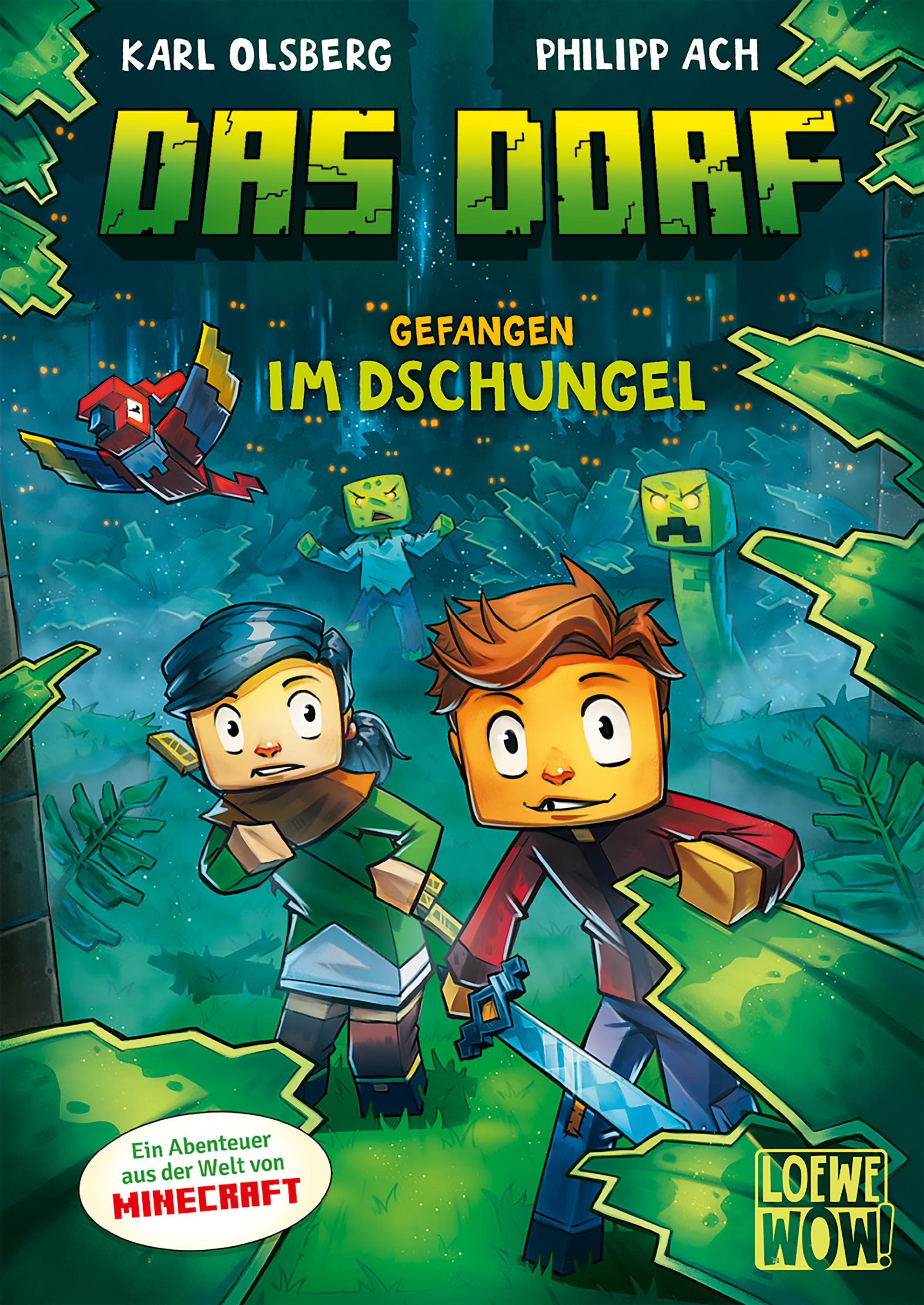 Vorderes Coverbild Das Dorf (Band 3) - Gefangen im Dschungel