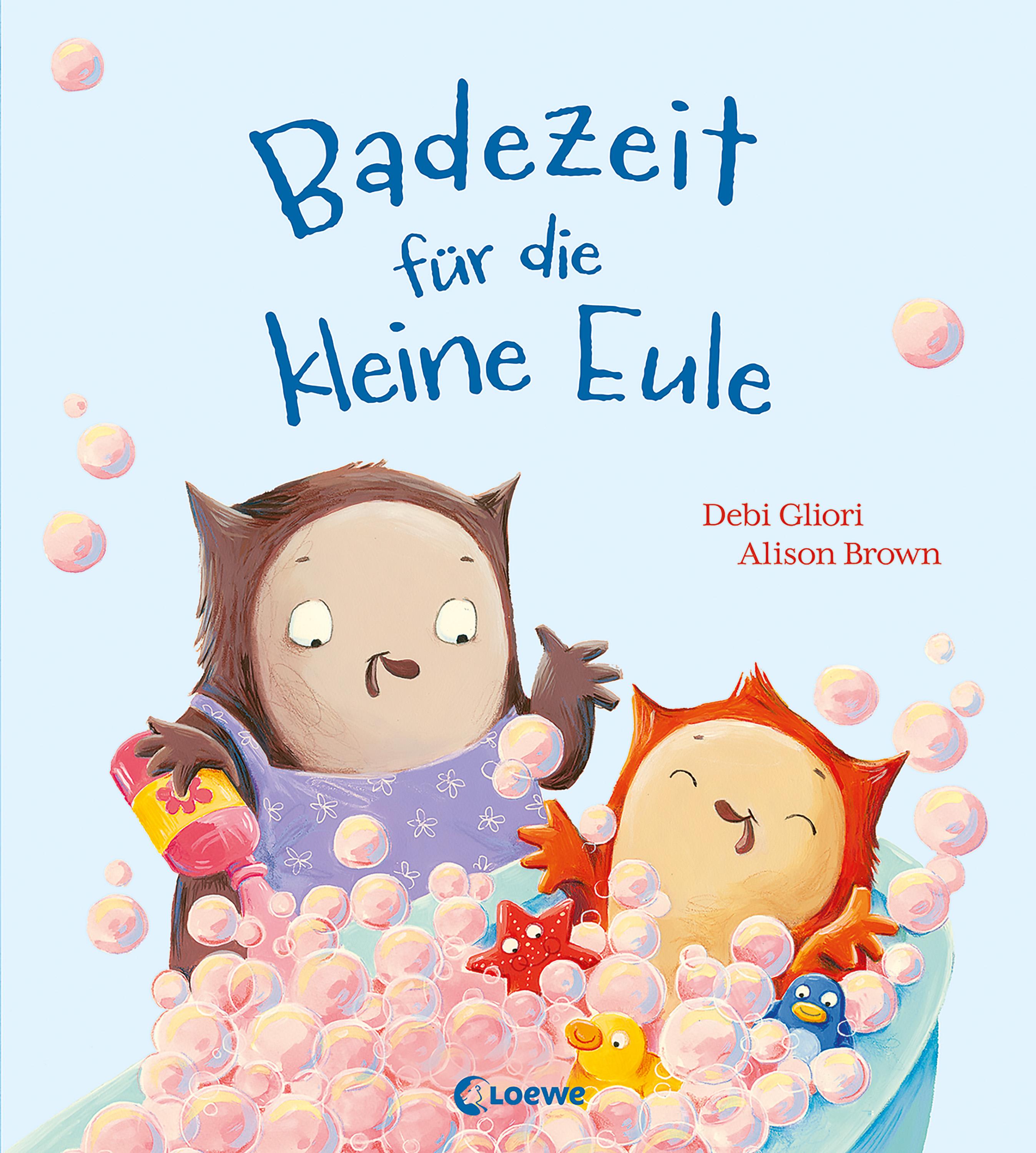 Vorderes Coverbild Badezeit für die kleine Eule