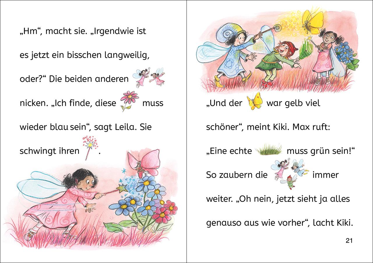 Beispielinhalt (Bild) Bildermaus - Die kleine Fee im Zauberwald