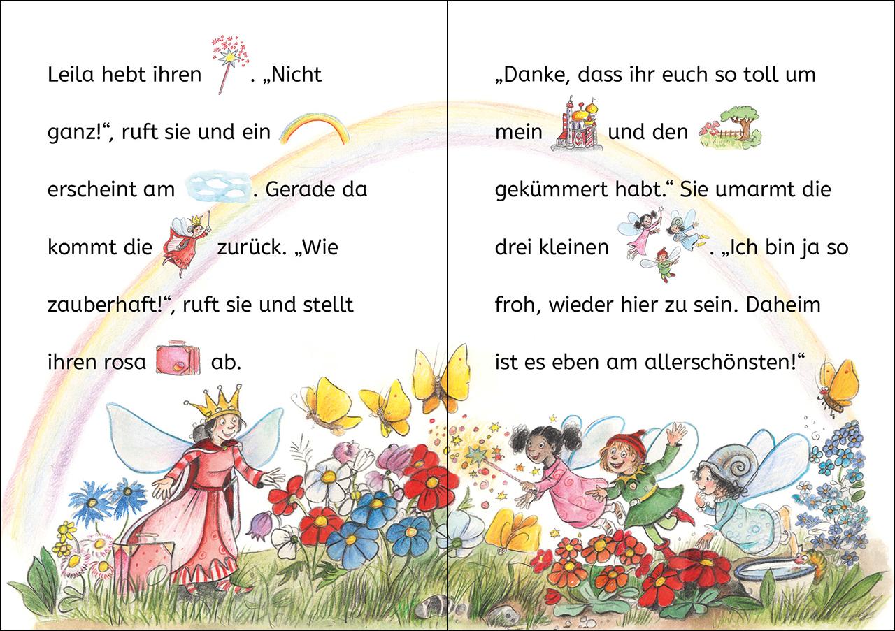 Beispielinhalt (Bild) Bildermaus - Die kleine Fee im Zauberwald