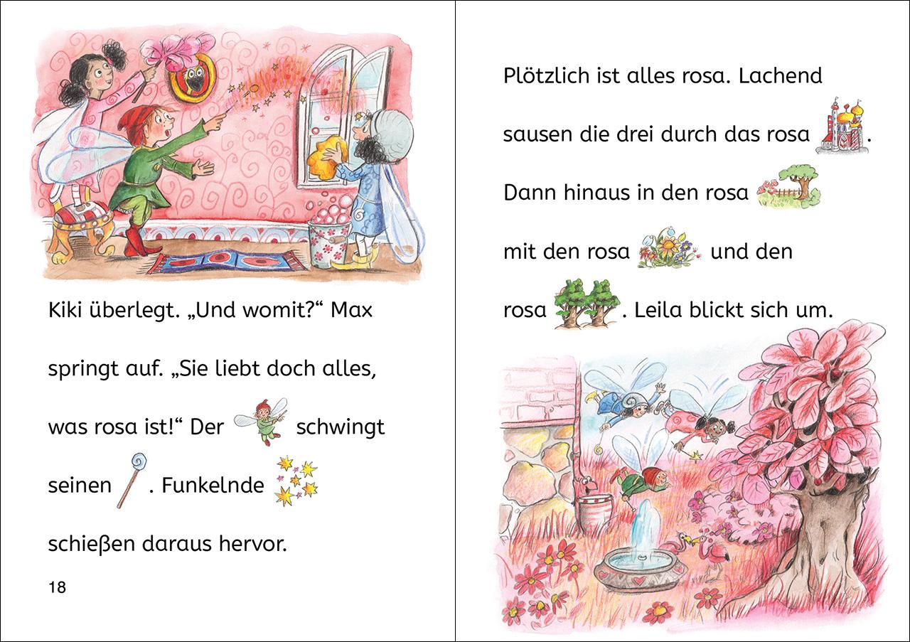 Beispielinhalt (Bild) Bildermaus - Die kleine Fee im Zauberwald