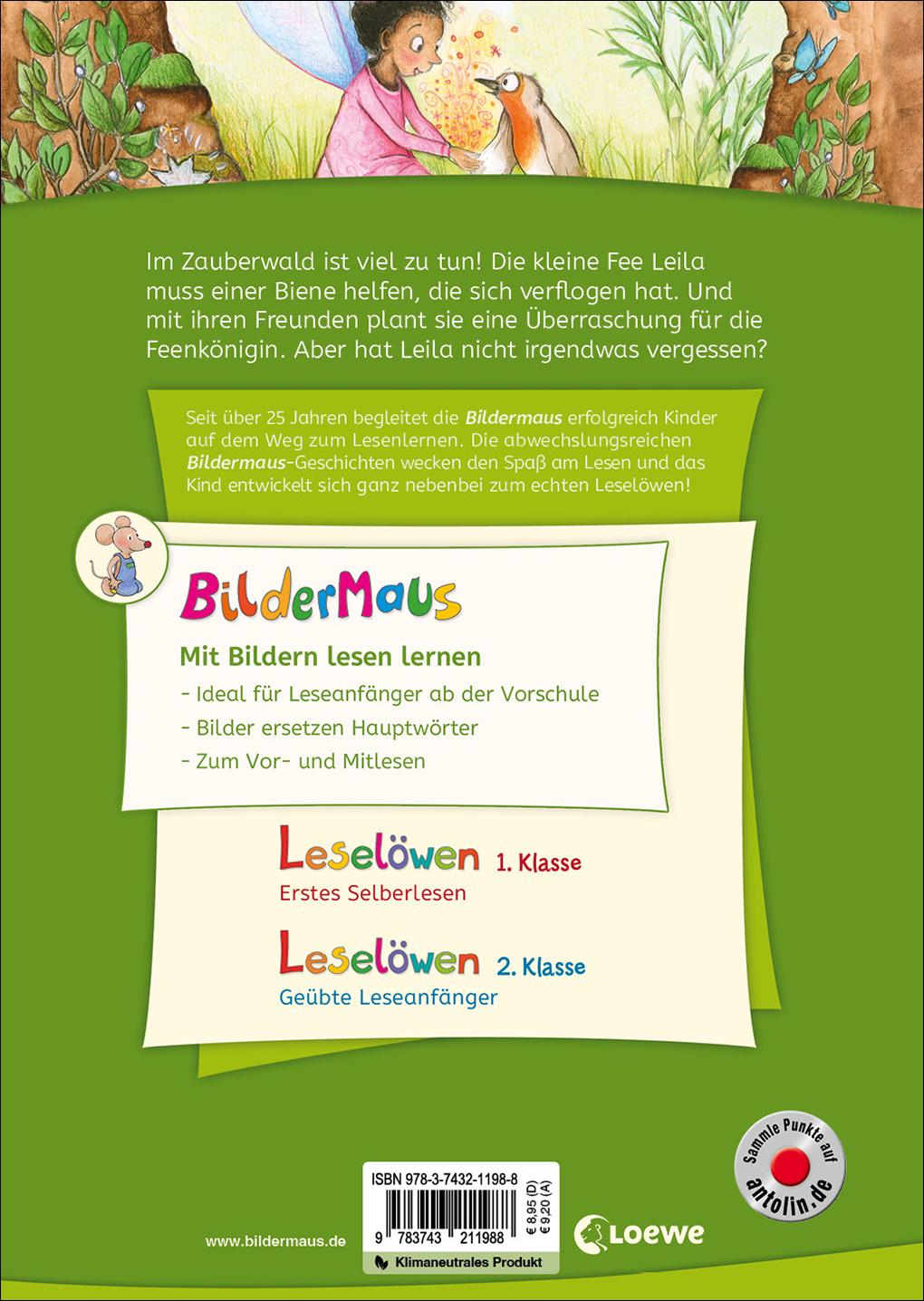 Rückseitencover Bildermaus - Die kleine Fee im Zauberwald