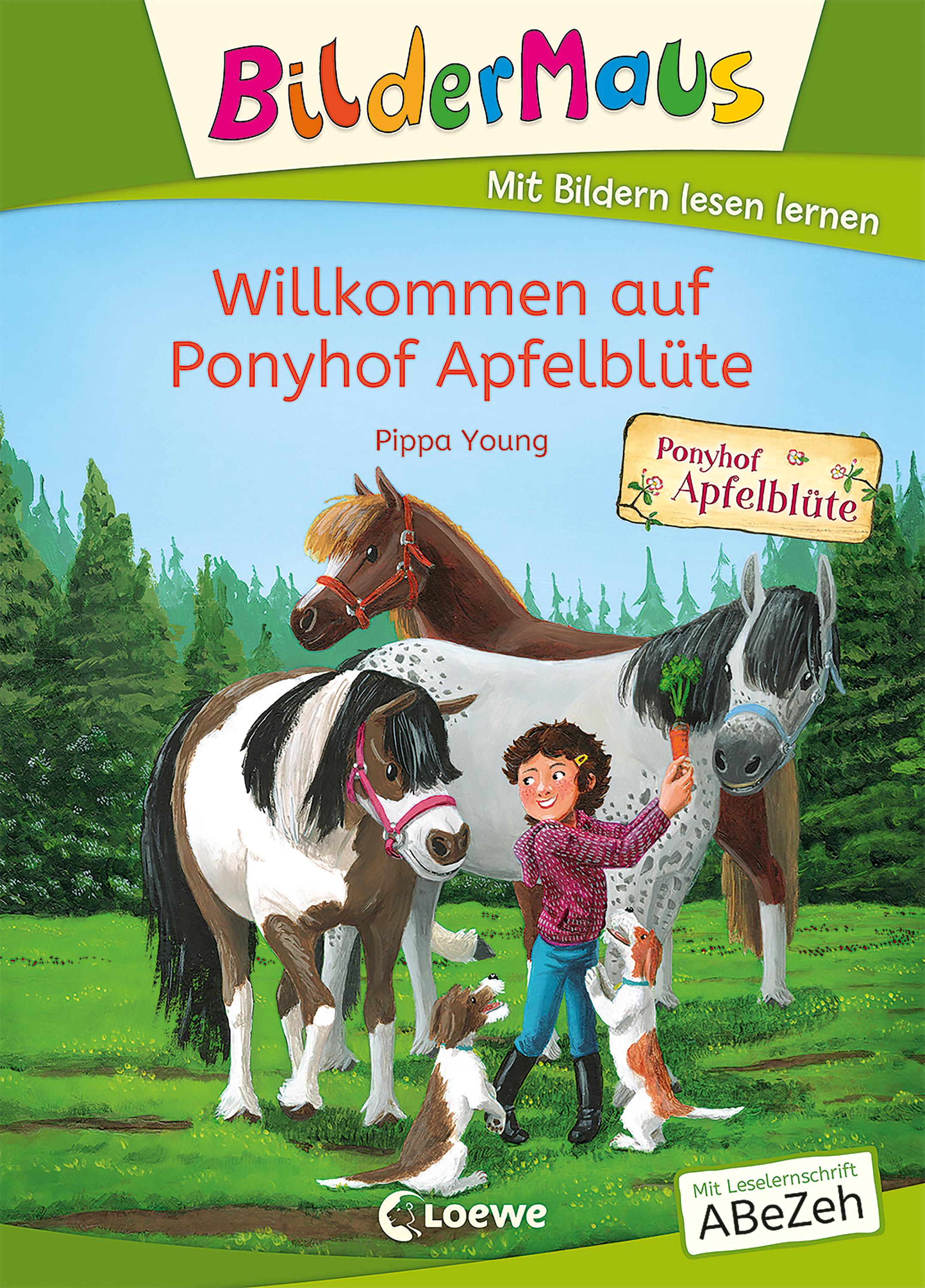 Vorderes Coverbild Bildermaus - Willkommen auf Ponyhof Apfelblüte