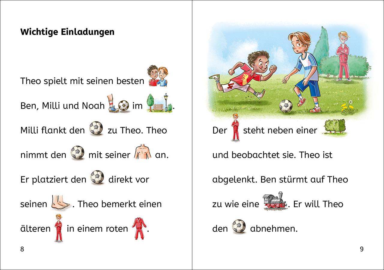 Beispielinhalt (Bild) Bildermaus - Die große Fußball-Überraschung