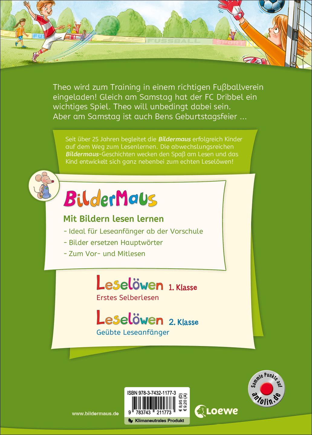 Rückseitencover Bildermaus - Die große Fußball-Überraschung