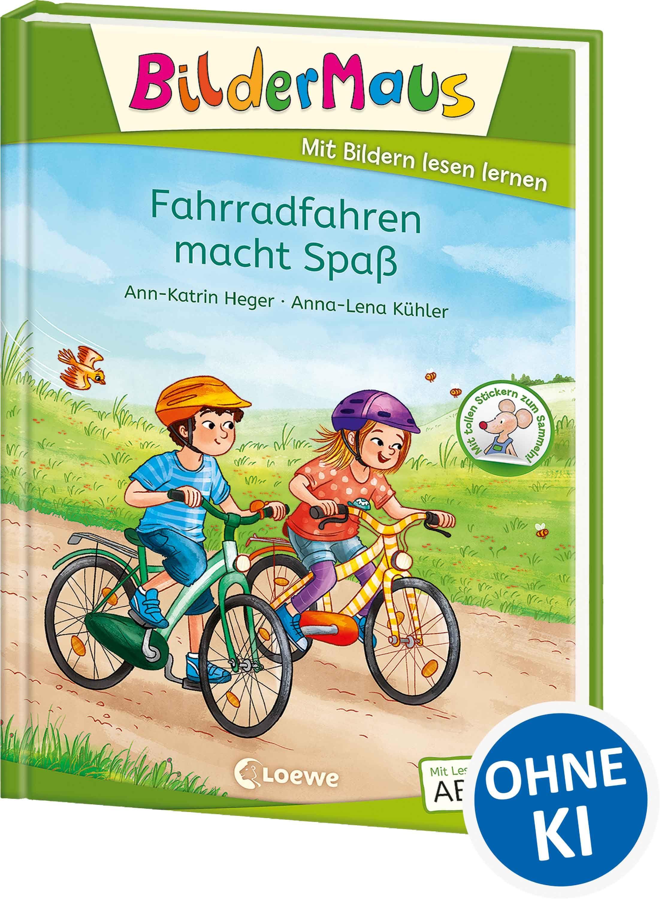 Vorderes Coverbild Bildermaus - Fahrradfahren macht Spaß