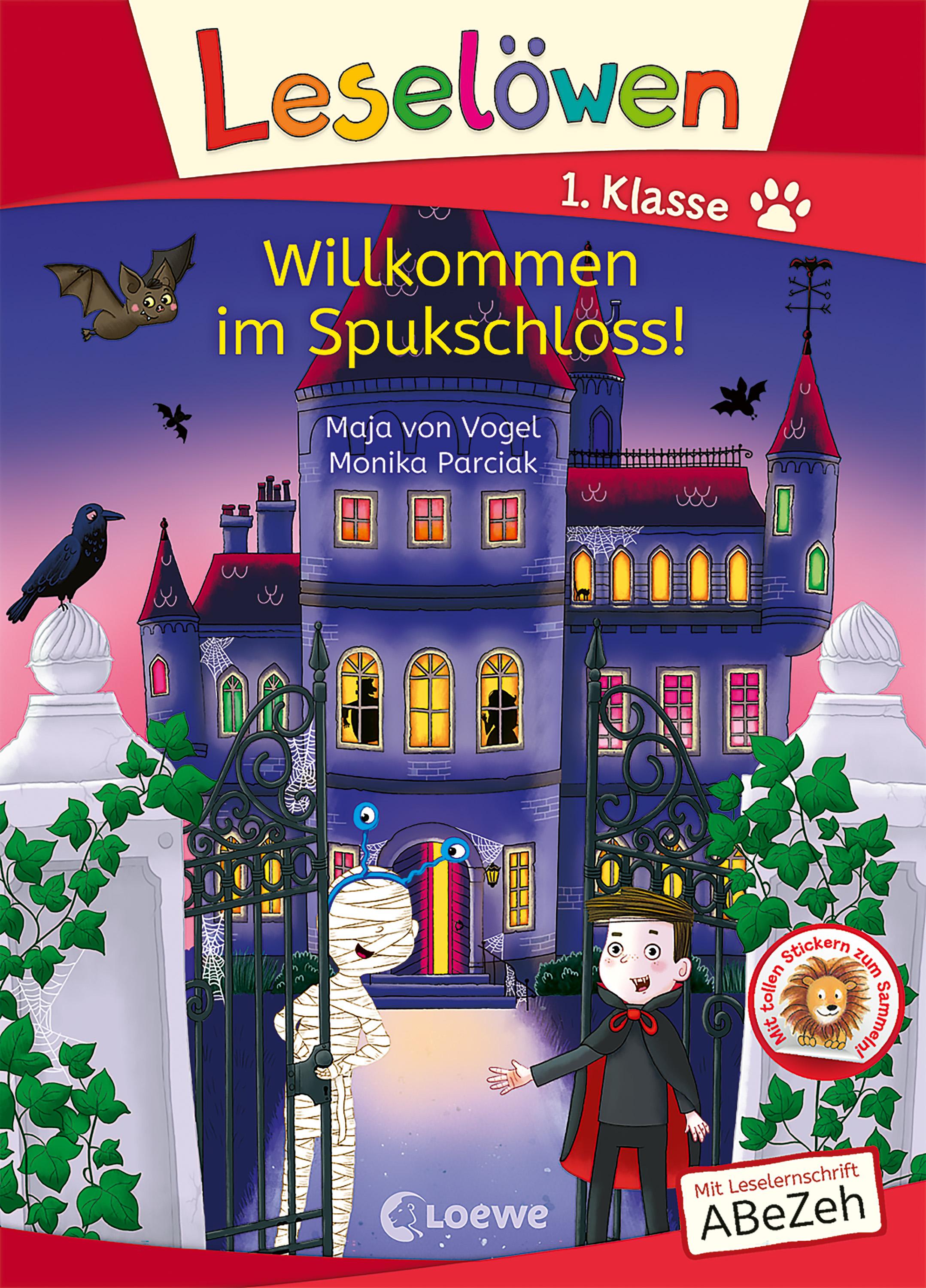 Vorderes Coverbild Leselöwen 1. Klasse - Willkommen im Spukschloss!