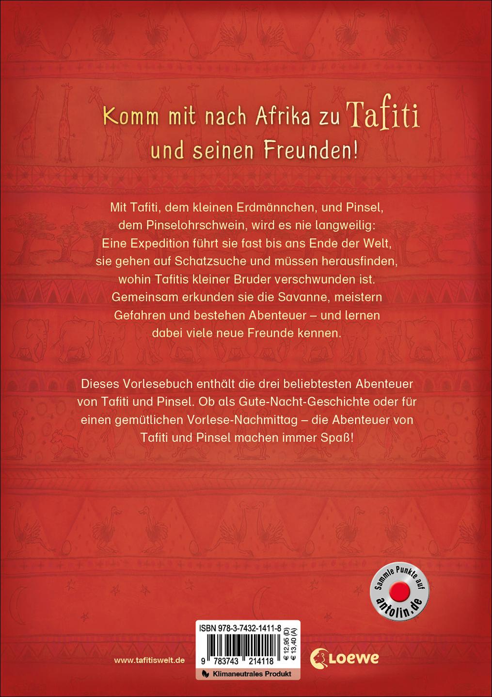 Rückseitencover Tafiti - Die schönsten Vorlesegeschichten