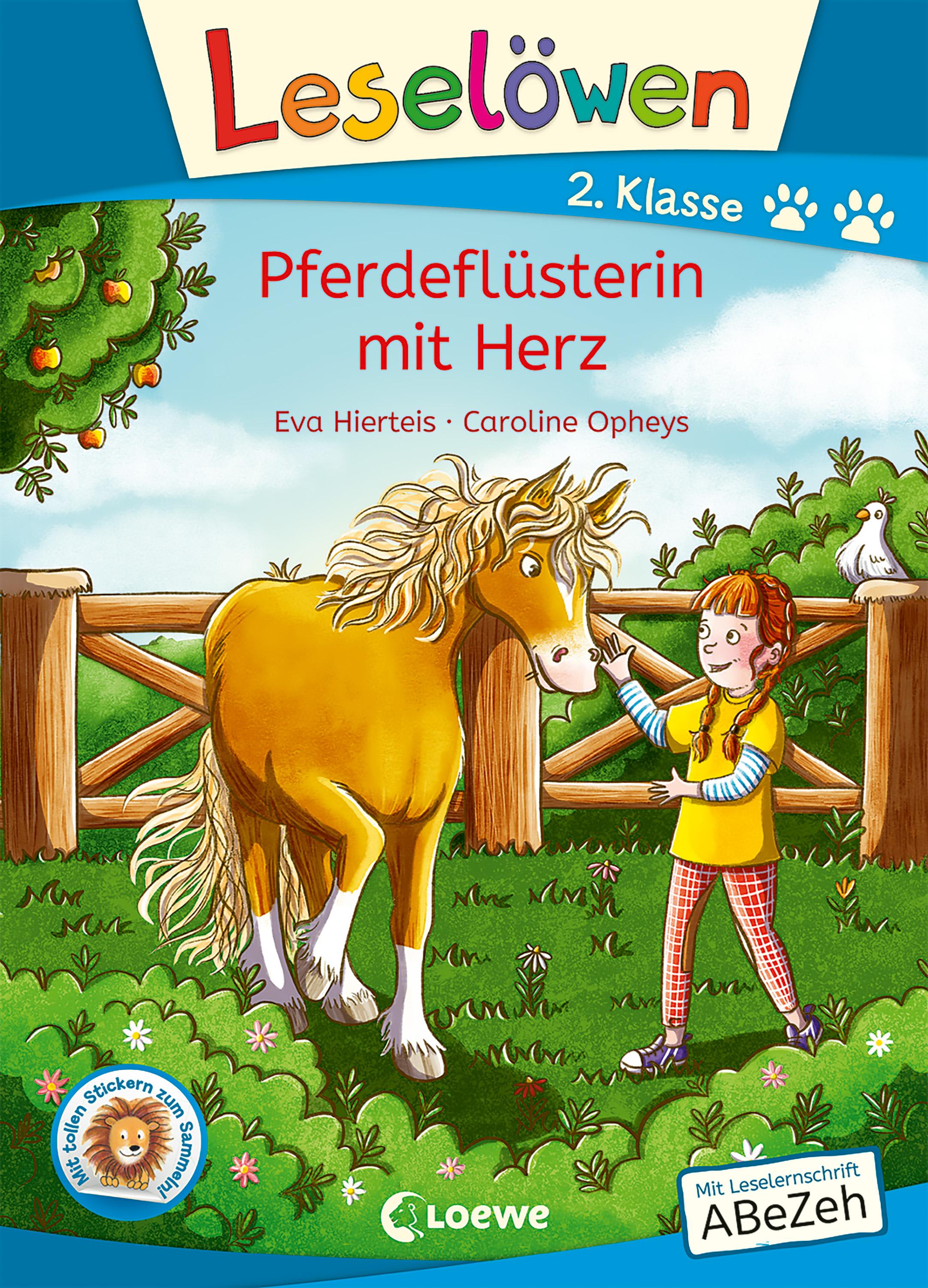 Vorderes Coverbild Leselöwen 2. Klasse - Pferdeflüsterin mit Herz