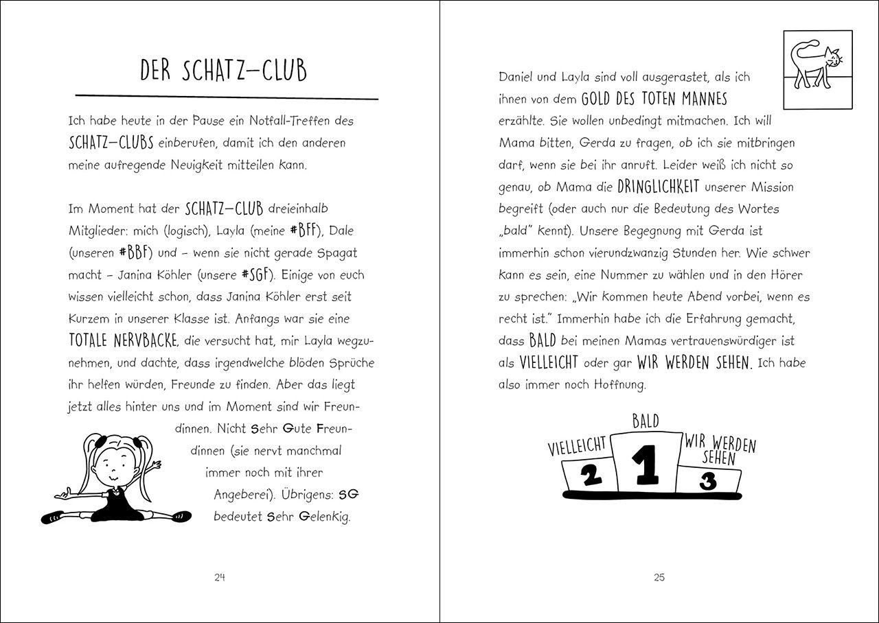 Beispielinhalt (Bild) O.M.G. Billie! (Band 2) - Regel Nr. 2: Keine Geheimnisse