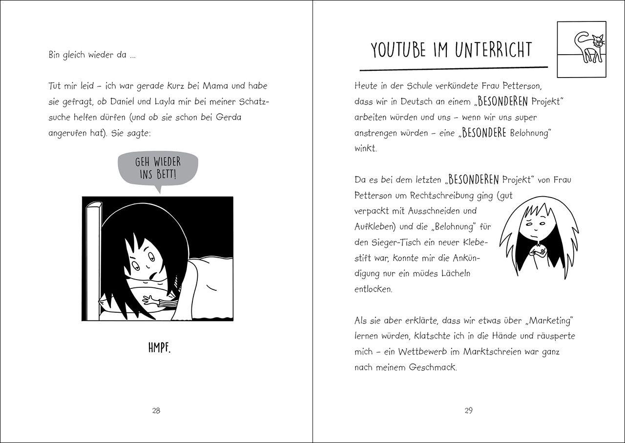 Beispielinhalt (Bild) O.M.G. Billie! (Band 2) - Regel Nr. 2: Keine Geheimnisse