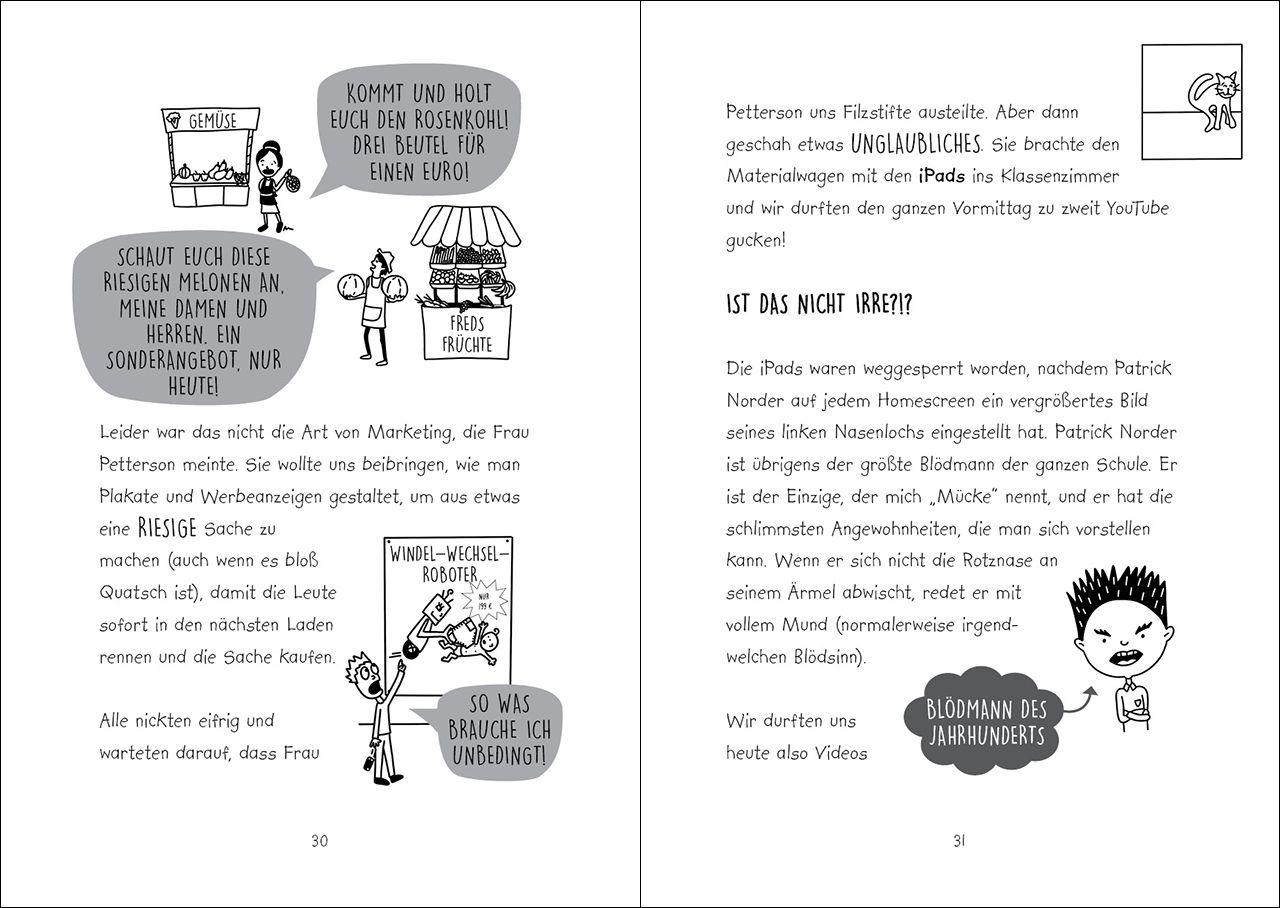 Beispielinhalt (Bild) O.M.G. Billie! (Band 2) - Regel Nr. 2: Keine Geheimnisse