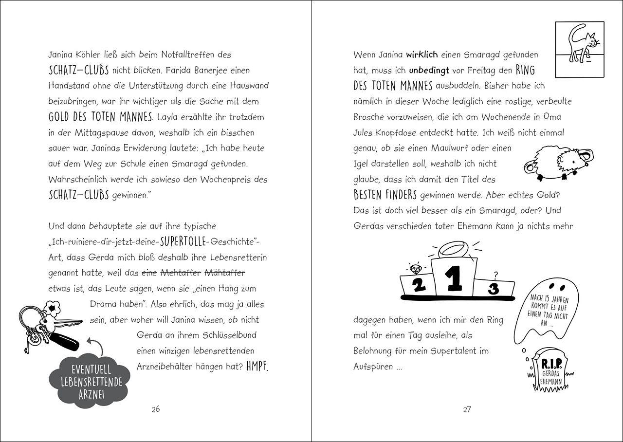 Beispielinhalt (Bild) O.M.G. Billie! (Band 2) - Regel Nr. 2: Keine Geheimnisse