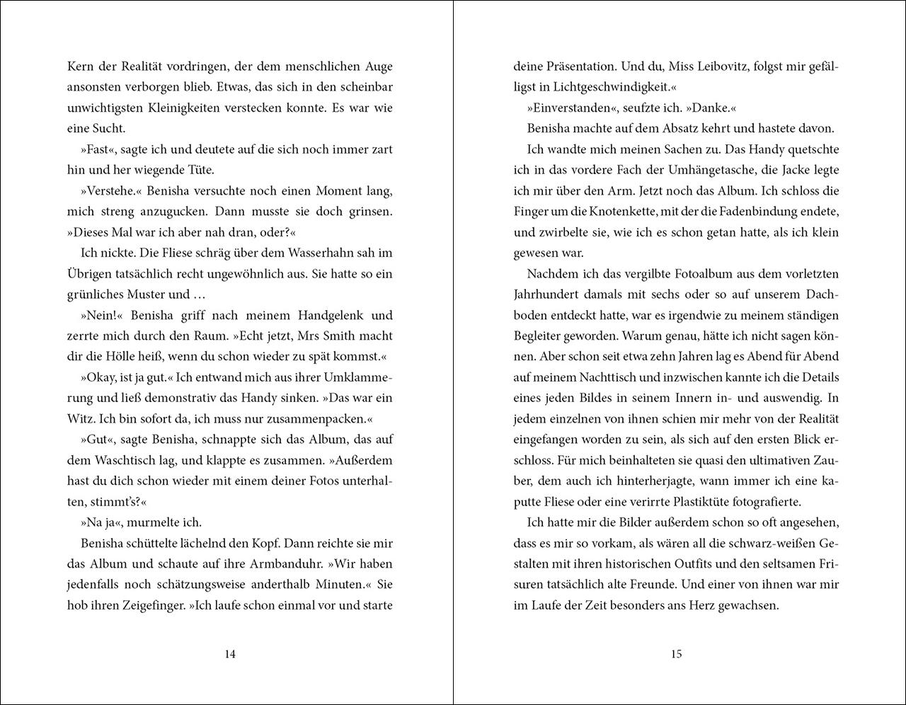 Beispielinhalt (Bild) Das Buch der Seelen