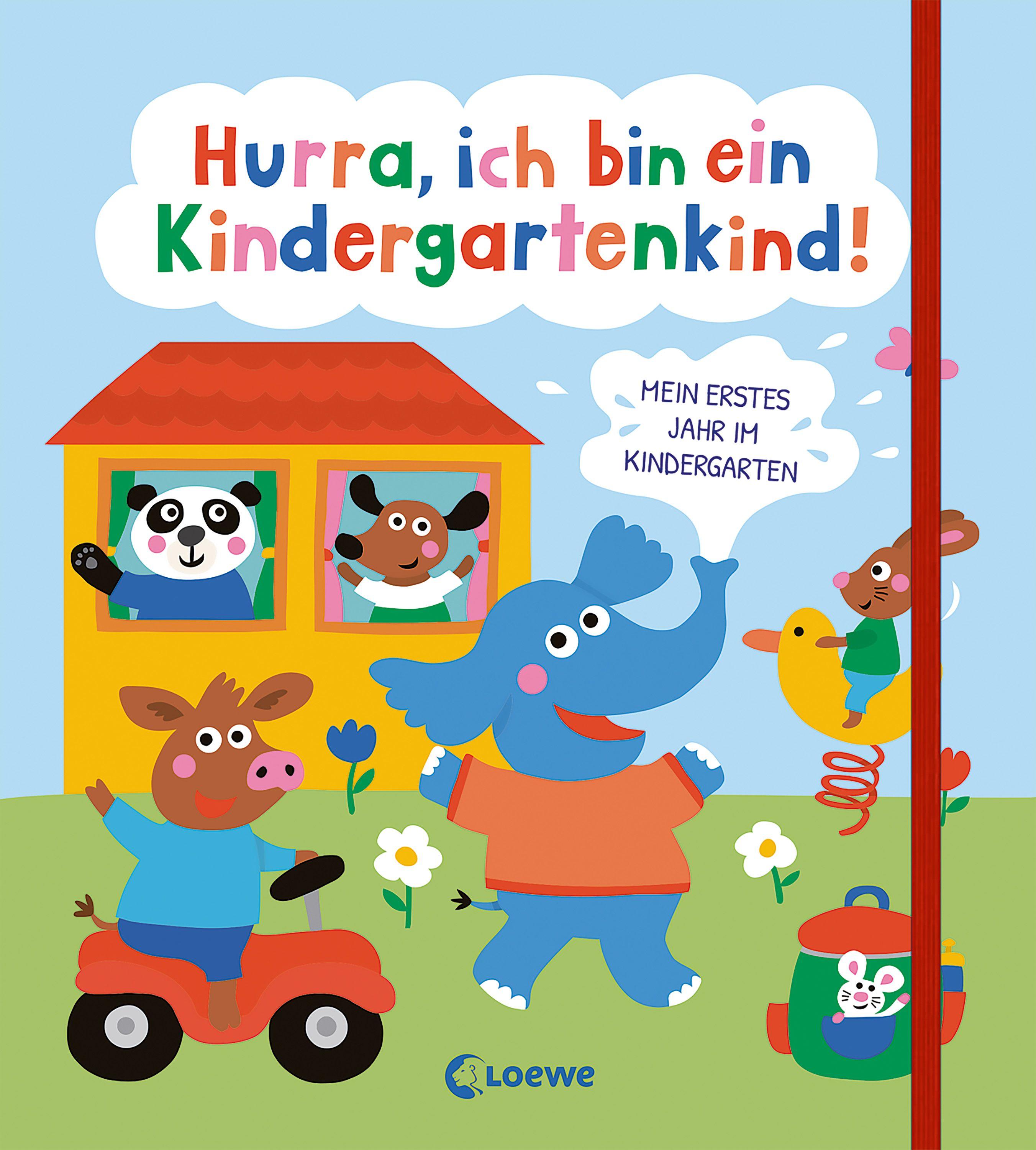 Vorderes Coverbild Hurra, ich bin ein Kindergartenkind!