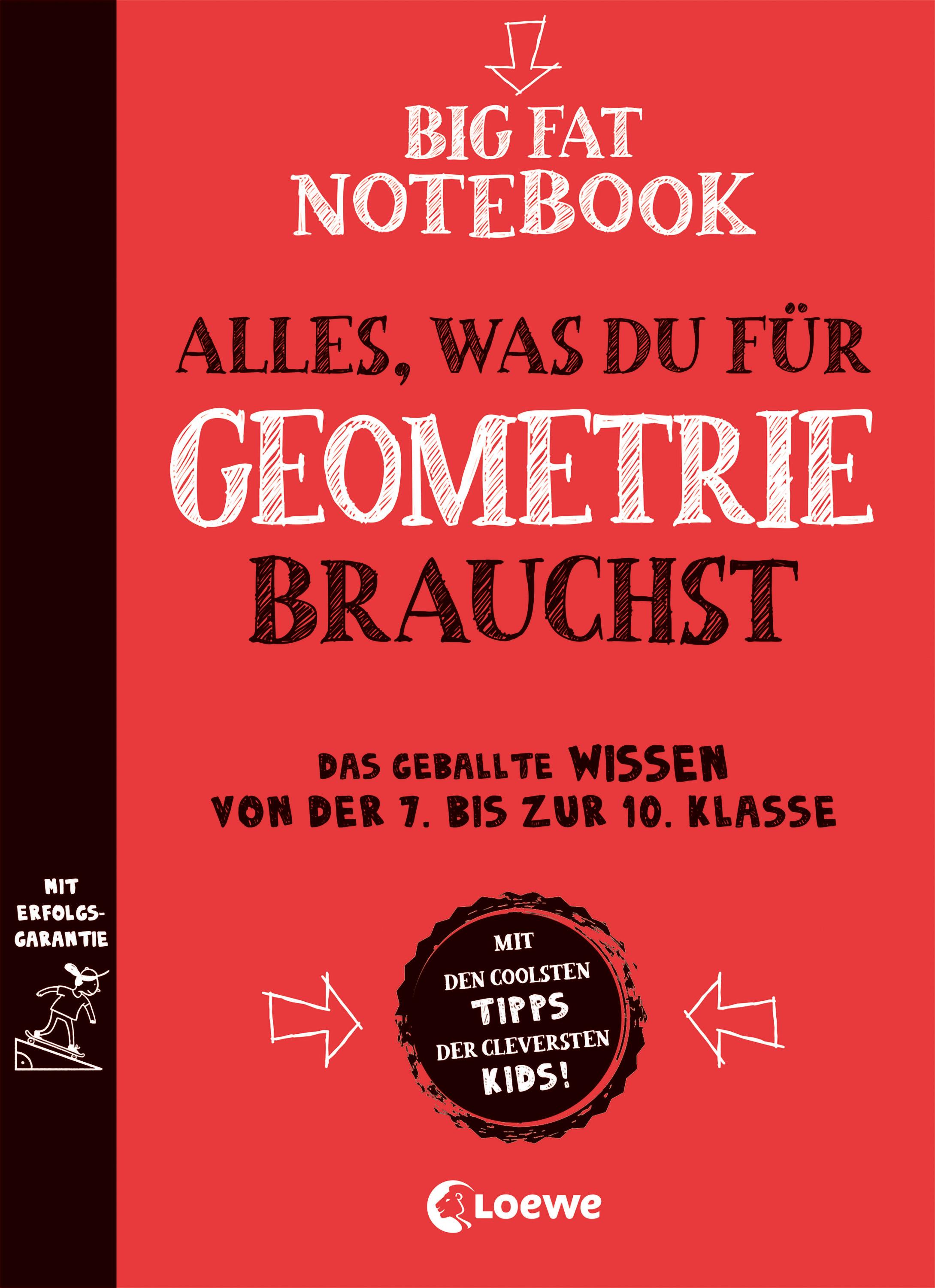 Vorderes Coverbild Big Fat Notebook - Alles, was du für Geometrie brauchst