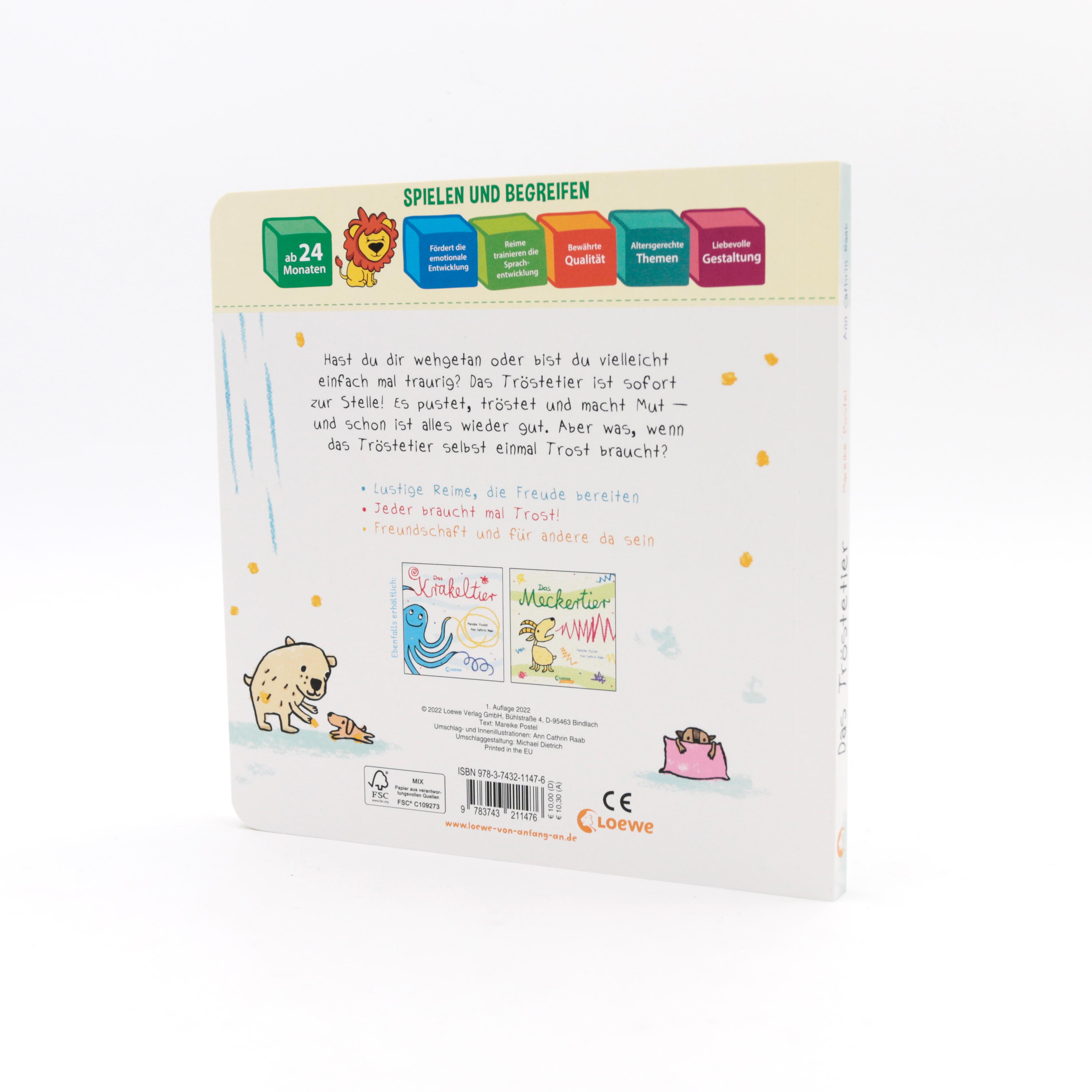 Beispielinhalt (Bild) Das Tröstetier
