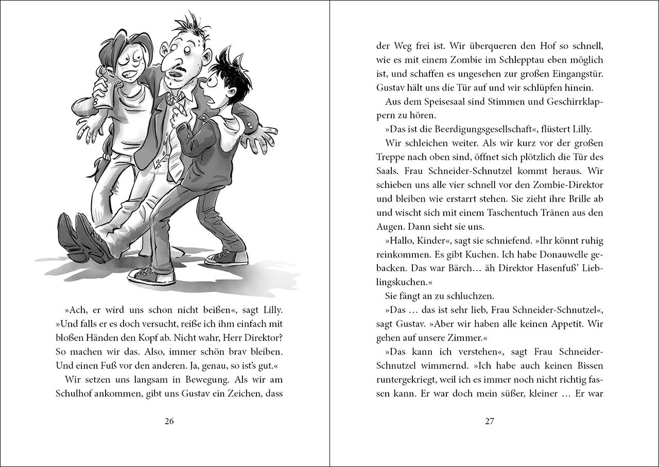 Beispielinhalt (Bild) Luzifer junior (Band 12) - Zombie-Alarm