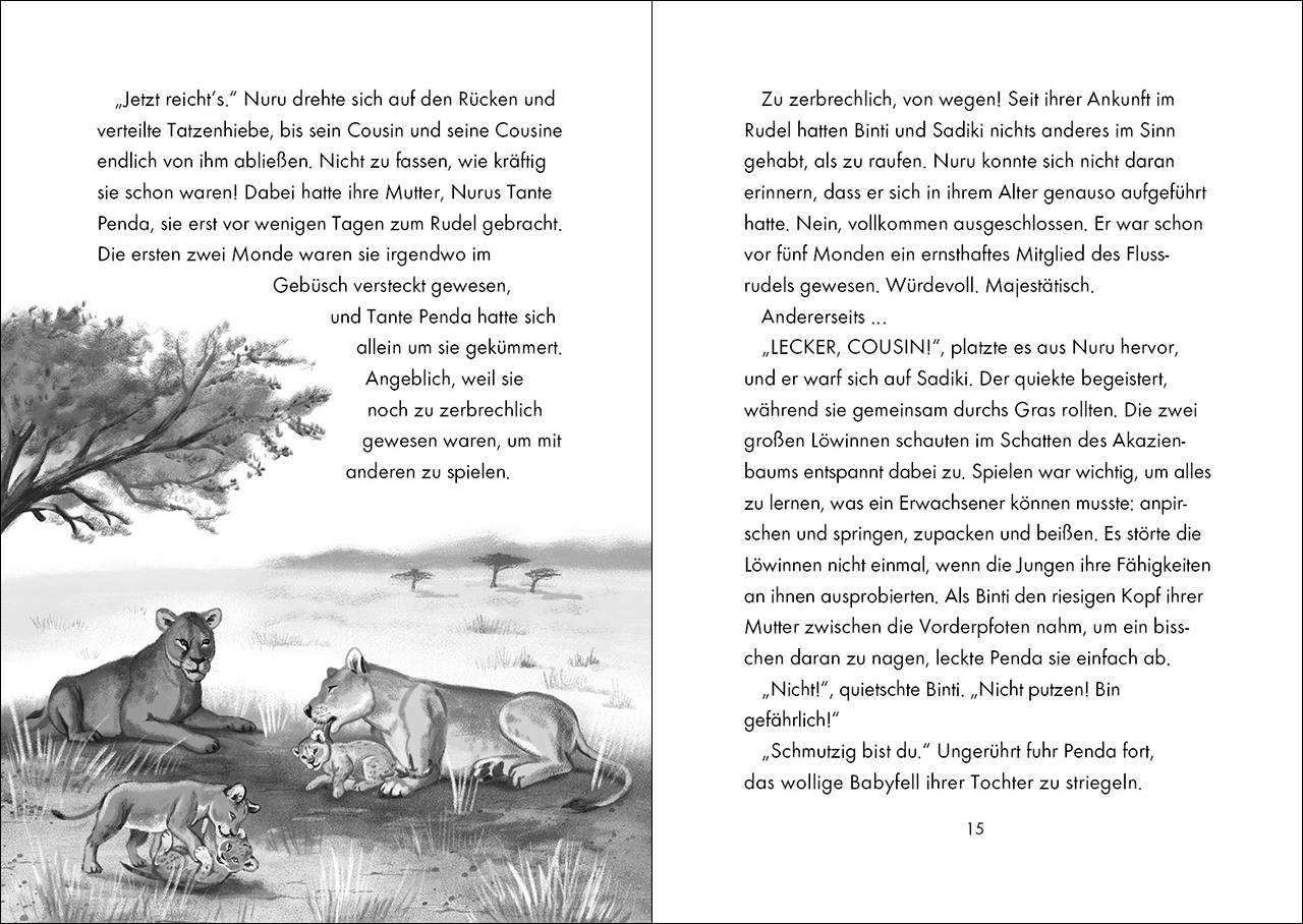 Beispielinhalt (Bild) Das geheime Leben der Tiere (Savanne) - Nuru und Lela - Das Wunder der Wildnis