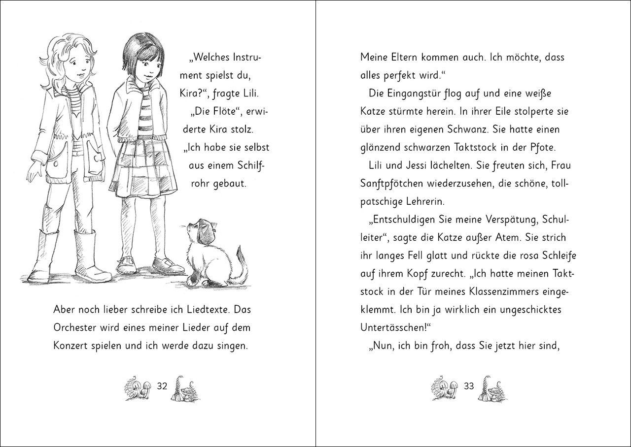 Beispielinhalt (Bild) Die magischen Tierfreunde (Band 19) - Kira Kuschelfell und das Fest der Freundschaft