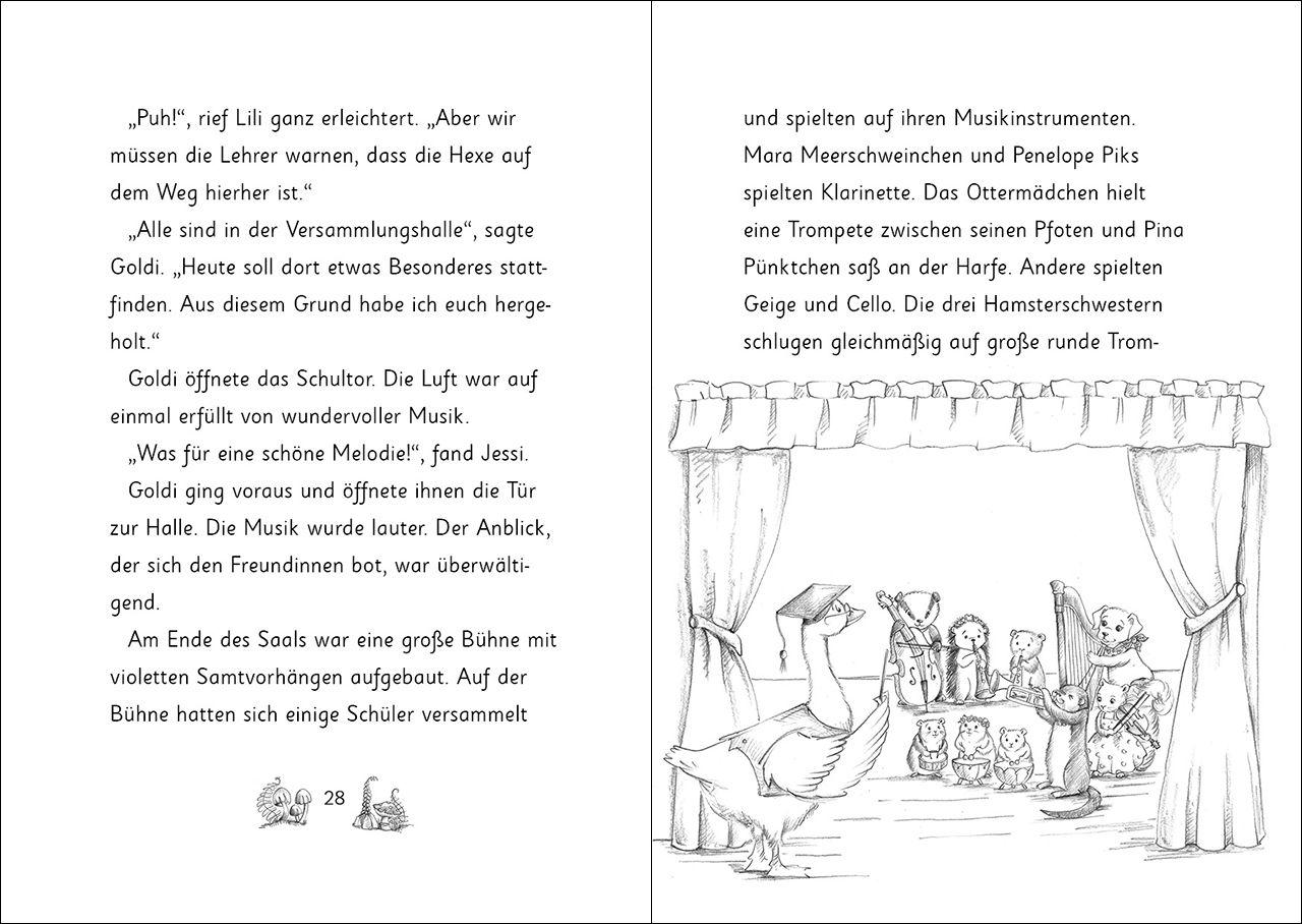 Beispielinhalt (Bild) Die magischen Tierfreunde (Band 19) - Kira Kuschelfell und das Fest der Freundschaft