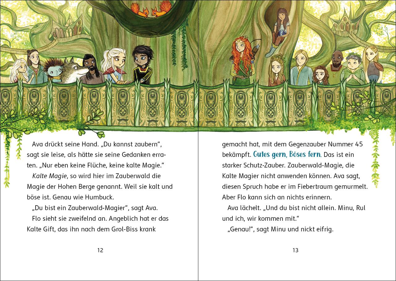 Beispielinhalt (Bild) Der Zauberschüler (Band 2) - Im Bann des Seeungeheuers