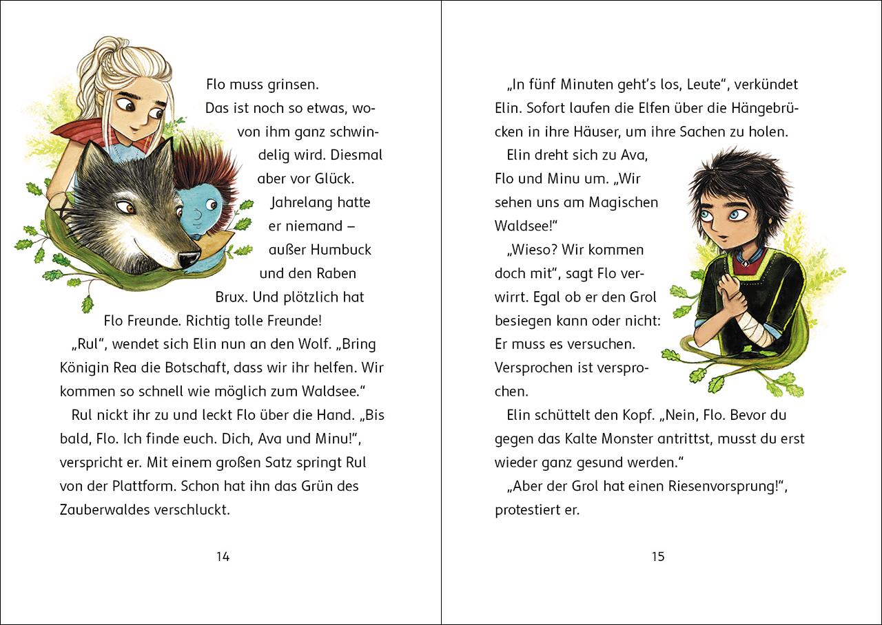 Beispielinhalt (Bild) Der Zauberschüler (Band 2) - Im Bann des Seeungeheuers