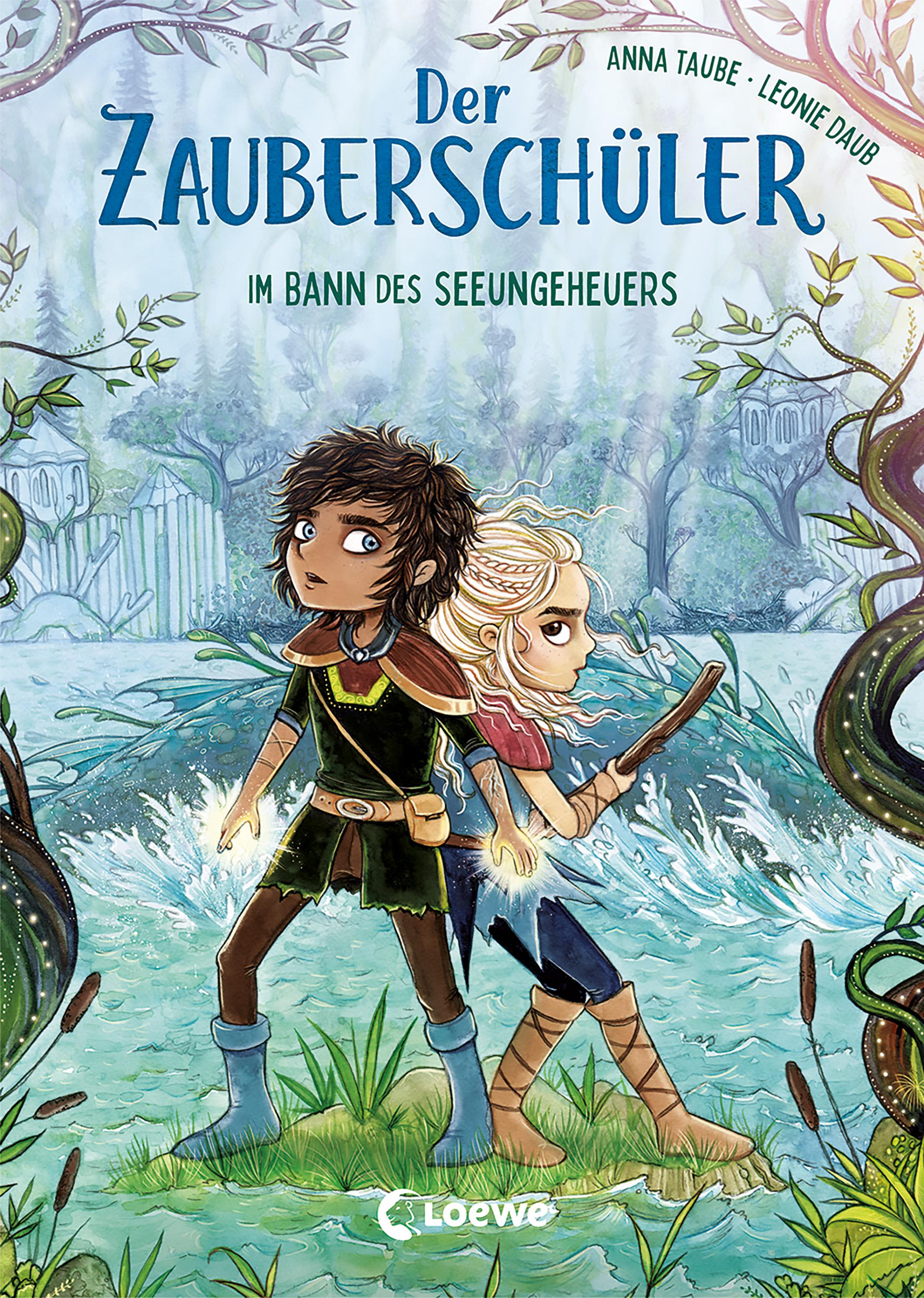 Vorderes Coverbild Der Zauberschüler (Band 2) - Im Bann des Seeungeheuers