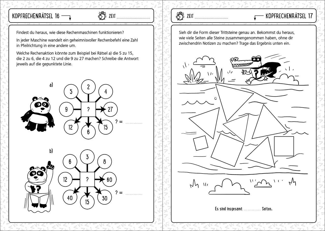 Beispielinhalt (Bild) Der große Mathetest für Kinder - Bist du eine 1 in Mathe?