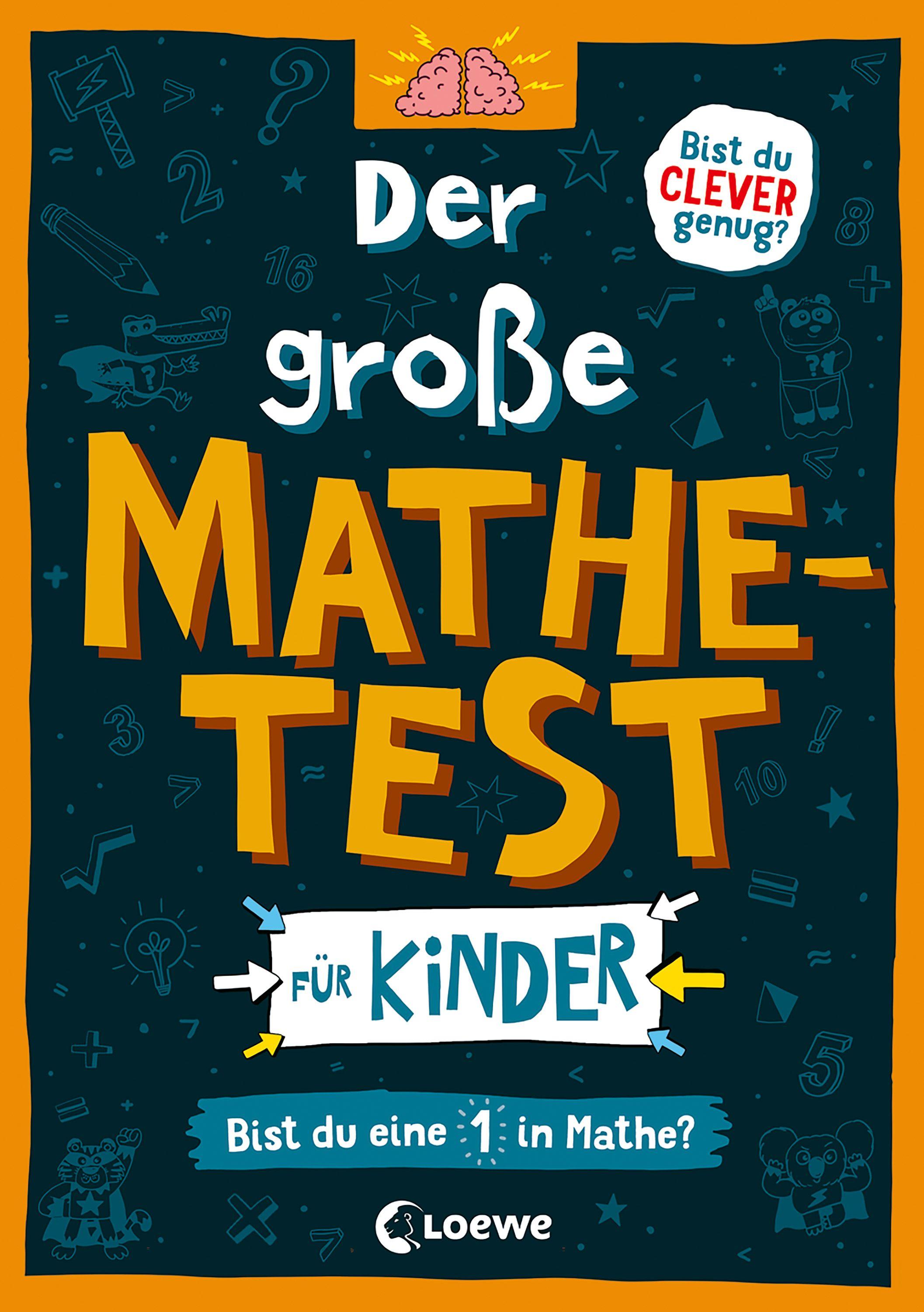 Vorderes Coverbild Der große Mathetest für Kinder - Bist du eine 1 in Mathe?