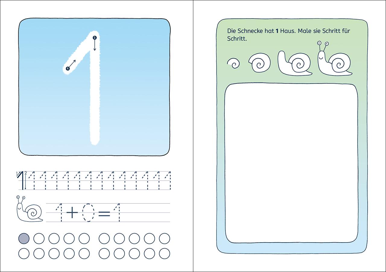 Beispielinhalt (Bild) Ich entdecke die Zahlen